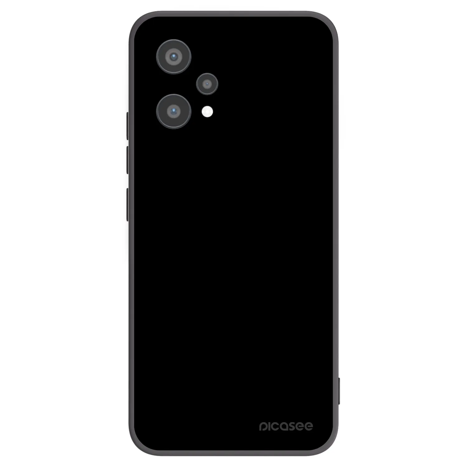 Picasee Μαύρη θήκη σιλικόνης για Realme 9 Pro 5G - Black Bliss