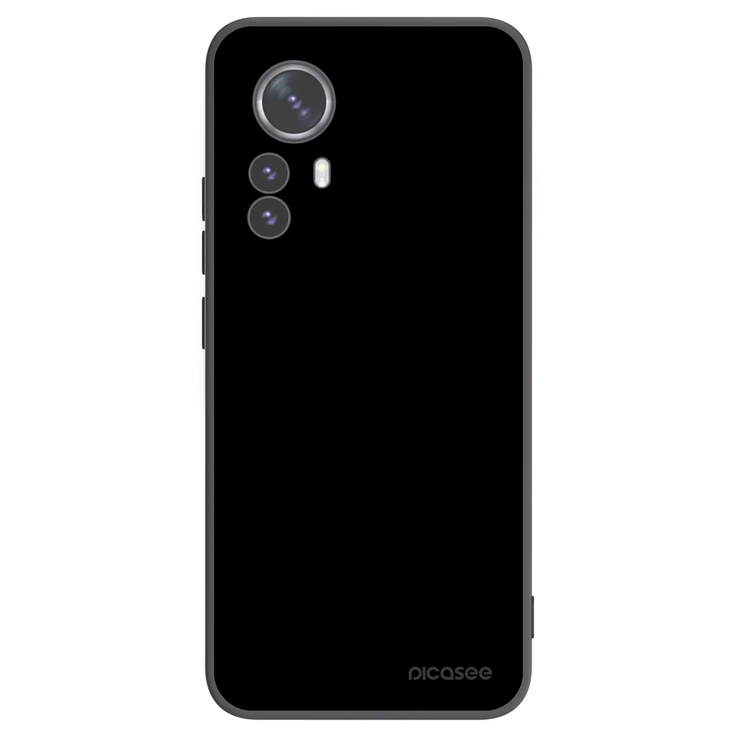Picasee Μαύρη θήκη σιλικόνης για Xiaomi 12 Pro - Black Bliss