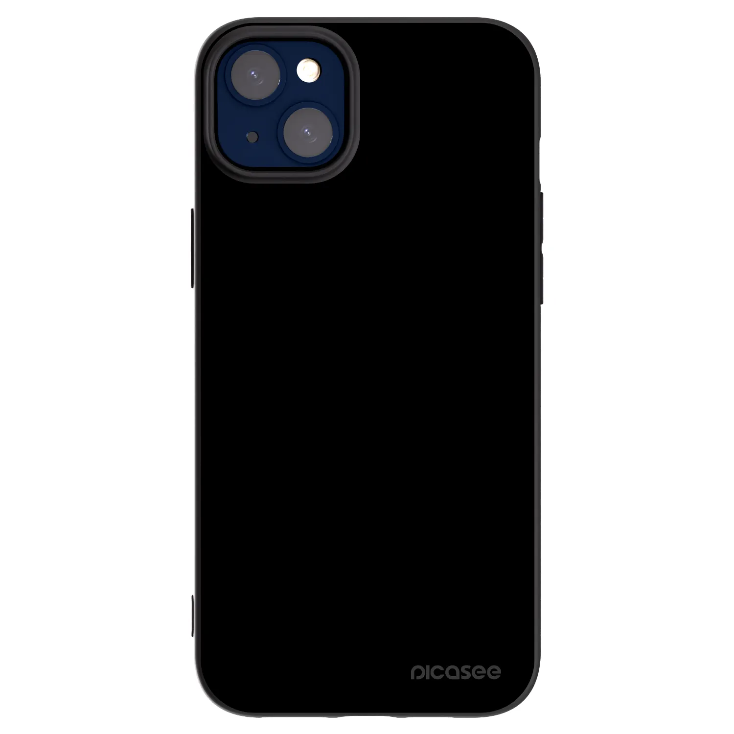 Picasee Μαύρη θήκη σιλικόνης για Apple iPhone 14 Plus - Black Bliss