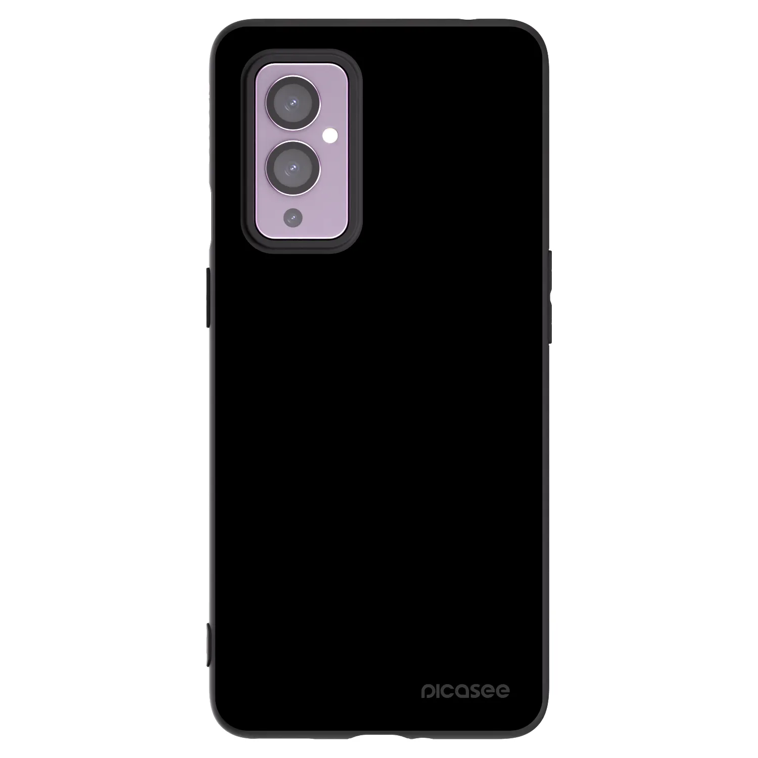 Picasee Μαύρη θήκη σιλικόνης για OnePlus 9 - Black Bliss