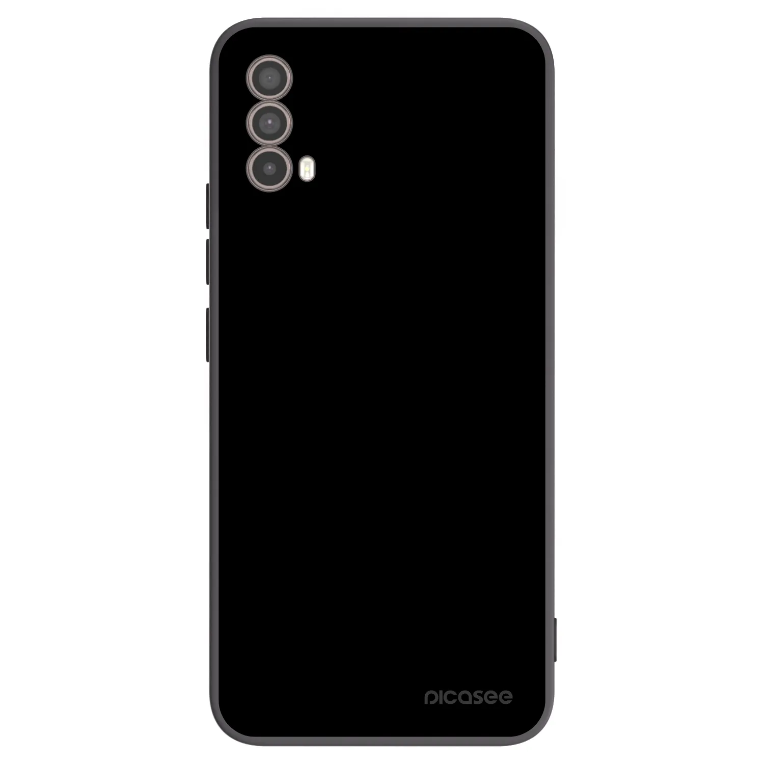 Picasee Μαύρη θήκη σιλικόνης για Motorola Moto E40 - Black Bliss