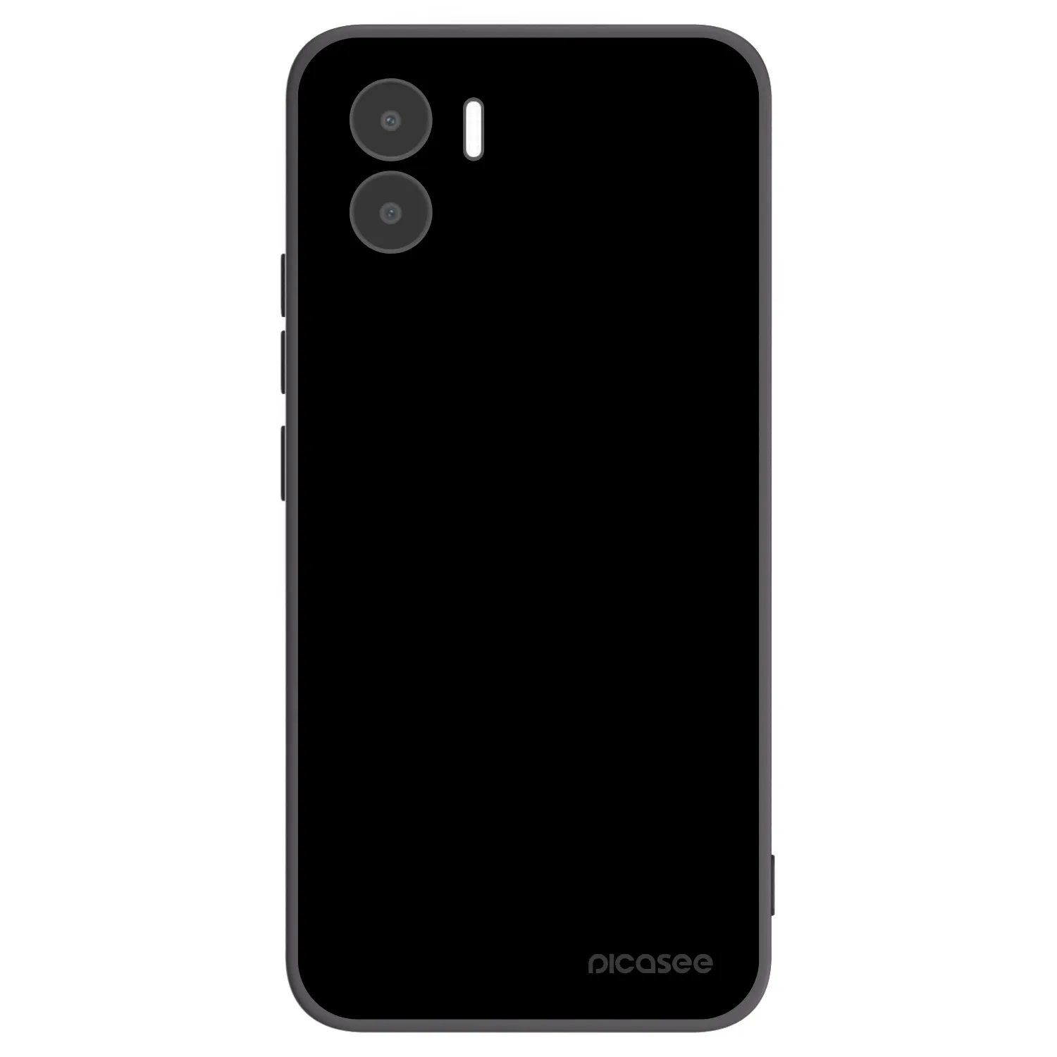 Picasee Μαύρη θήκη σιλικόνης για Xiaomi Redmi A1 - Black Bliss