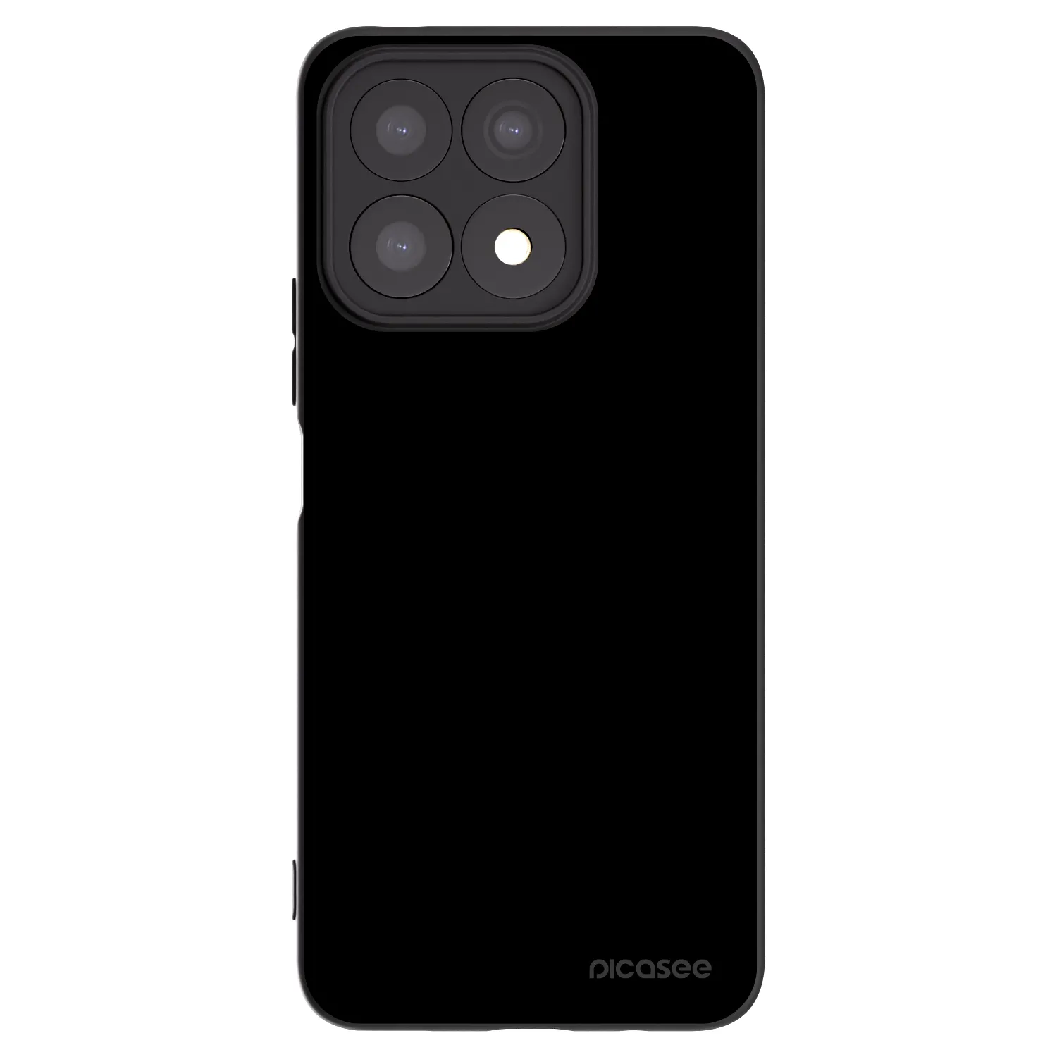 Picasee Μαύρη θήκη σιλικόνης για Honor X8a - Black Bliss