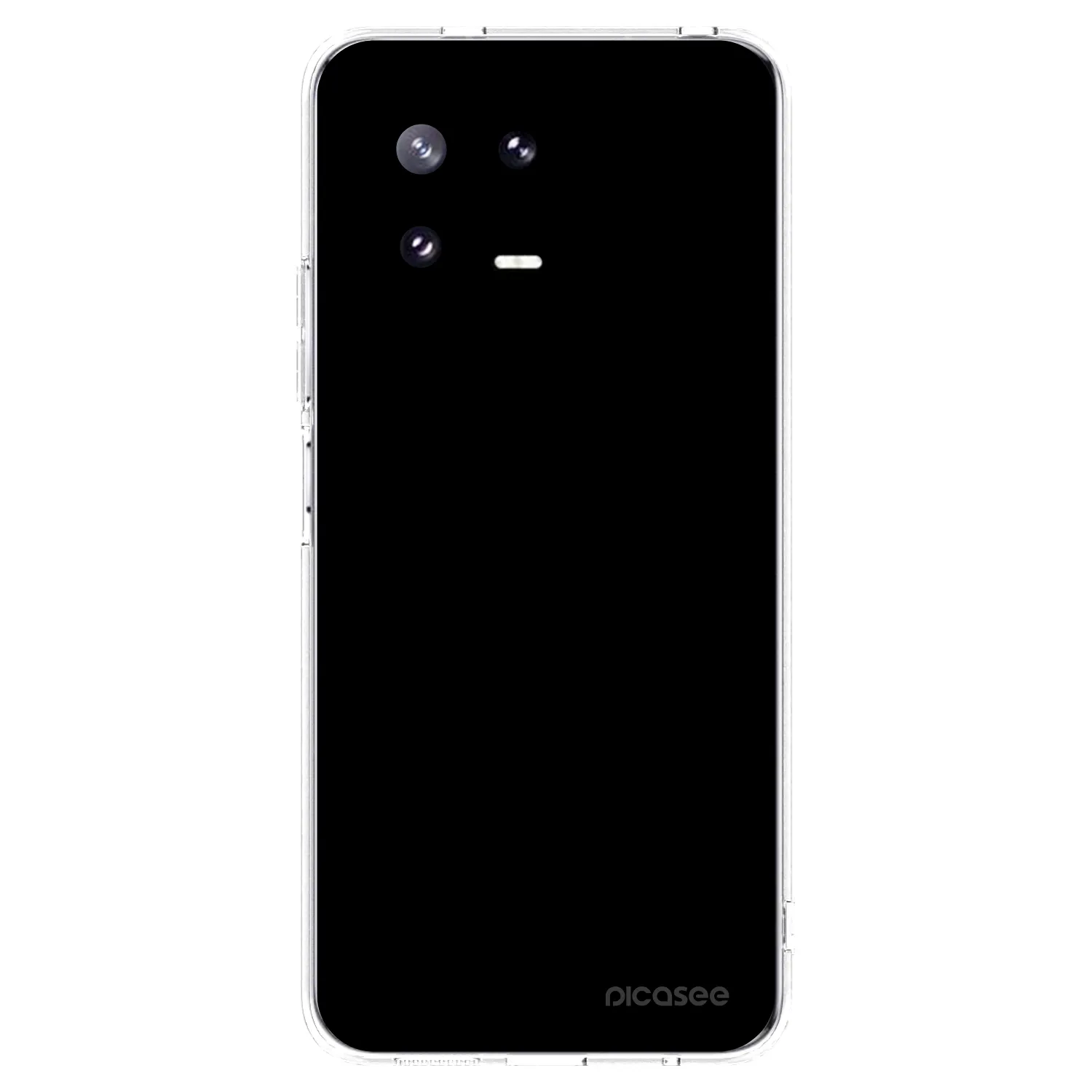 Picasee διαφανής θήκη σιλικόνης Xiaomi 13 Pro - Black Bliss