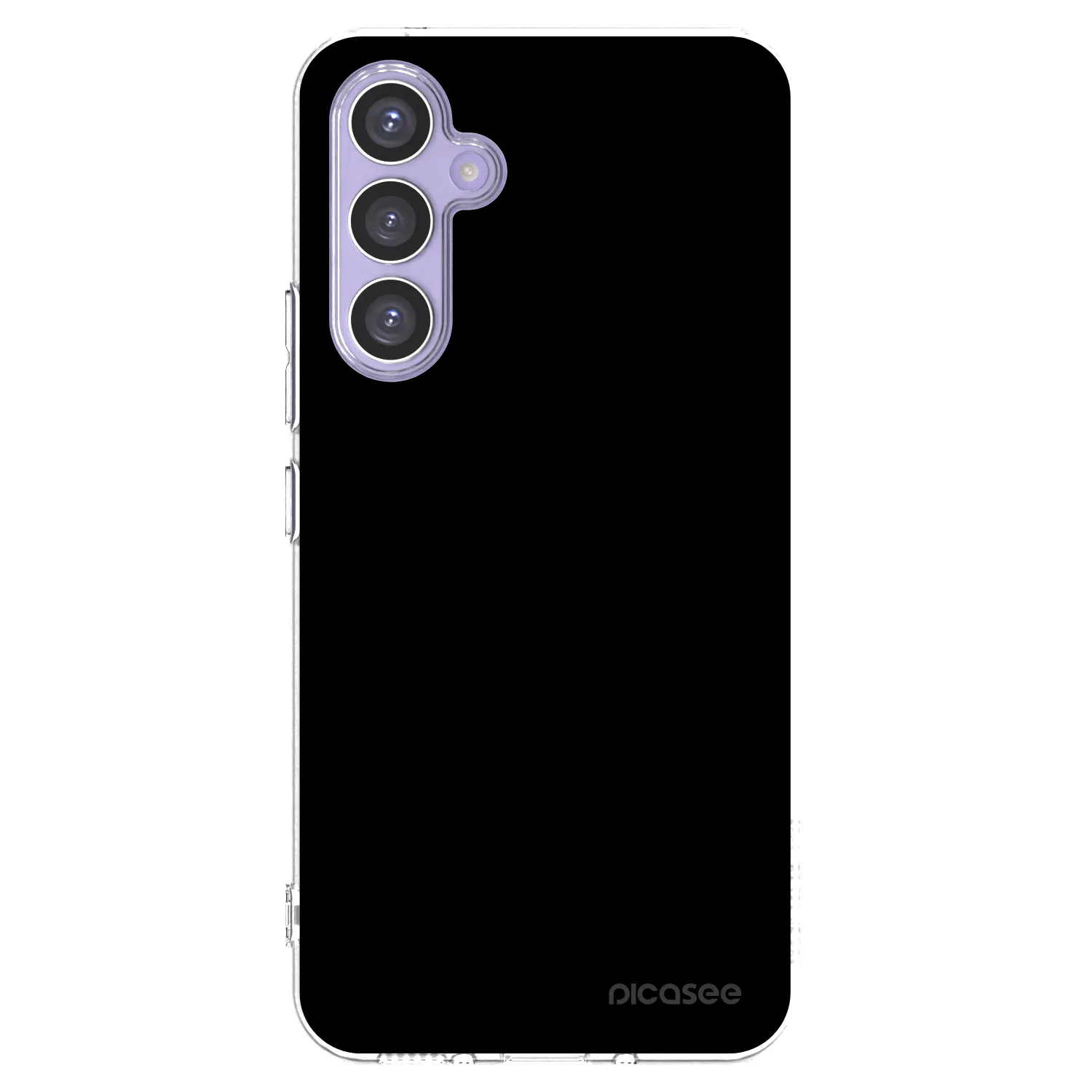 Picasee διαφανής θήκη σιλικόνης Samsung Galaxy A54 5G A546B - Black Bliss
