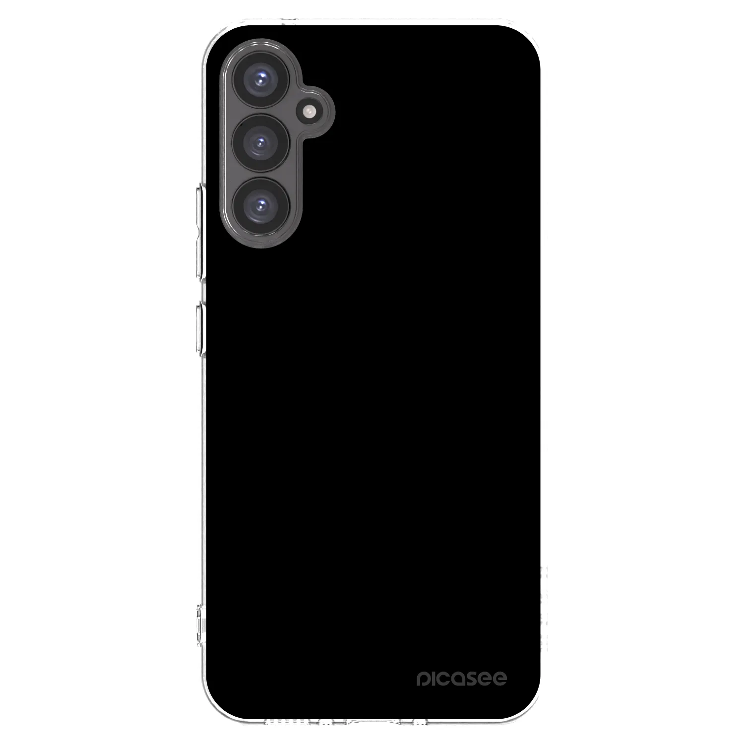 Picasee διαφανής θήκη σιλικόνης Samsung Galaxy A34 5G A346B - Black Bliss