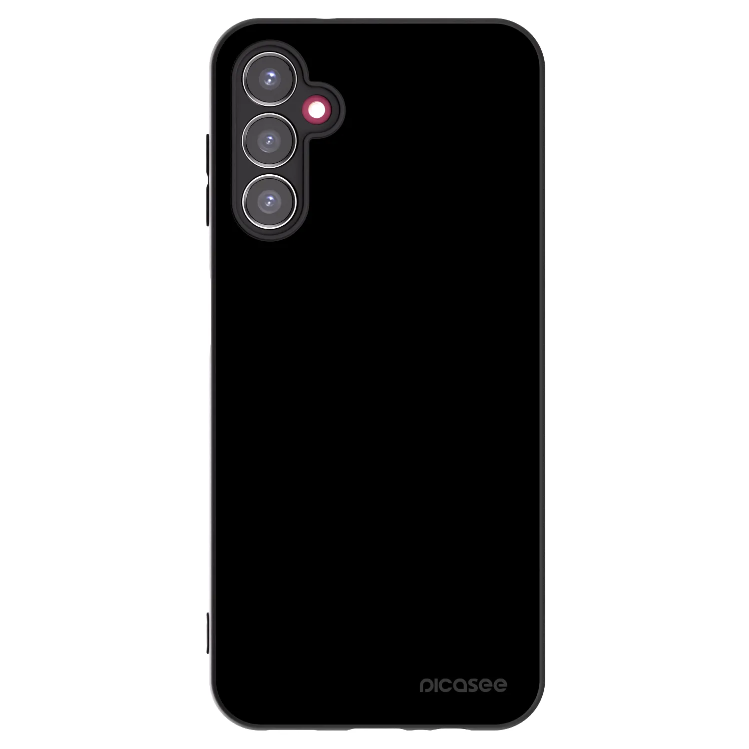 Picasee Μαύρη θήκη σιλικόνης για Samsung Galaxy A14 5G A146P - Black Bliss