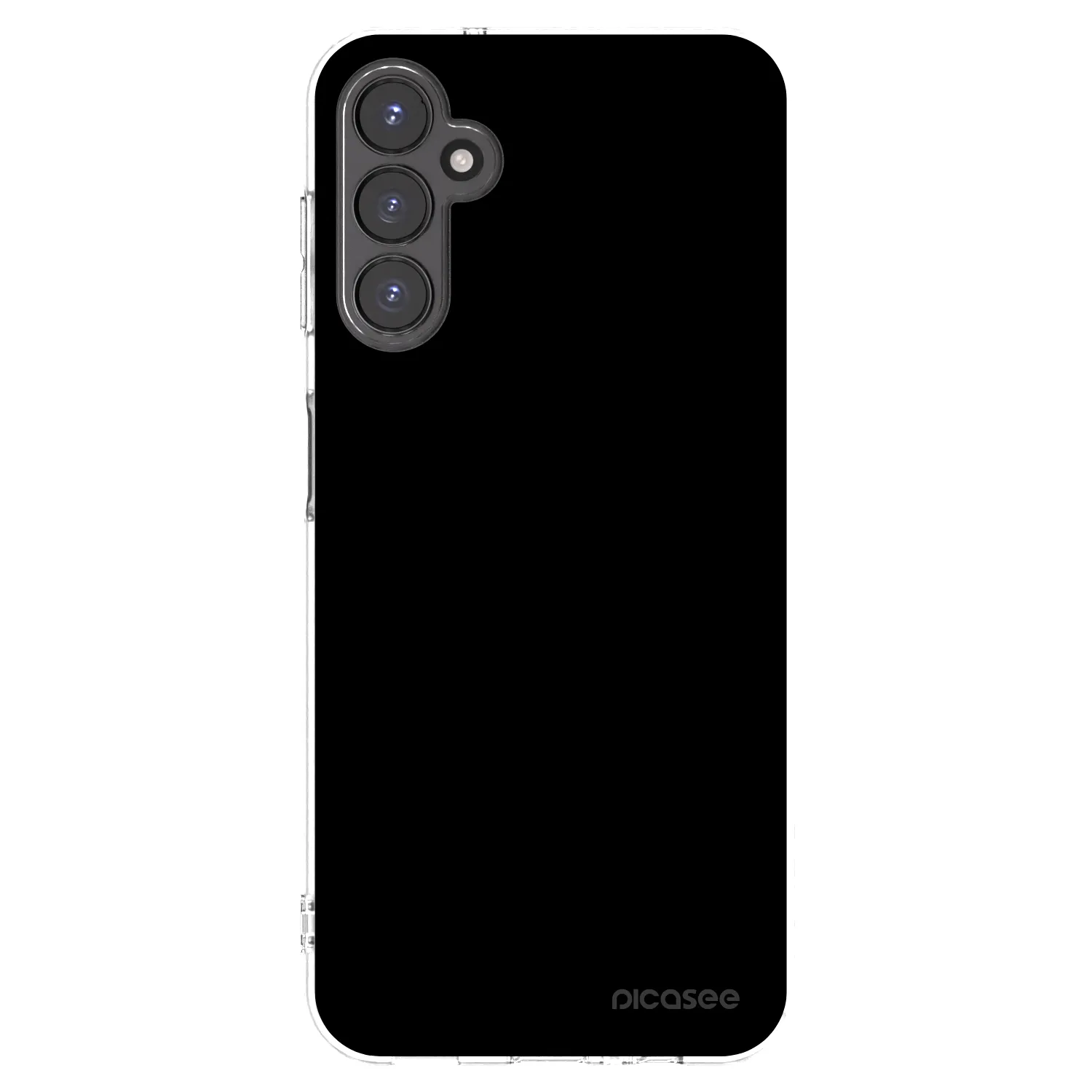 Picasee διαφανής θήκη σιλικόνης Samsung Galaxy A14 5G A146P - Black Bliss