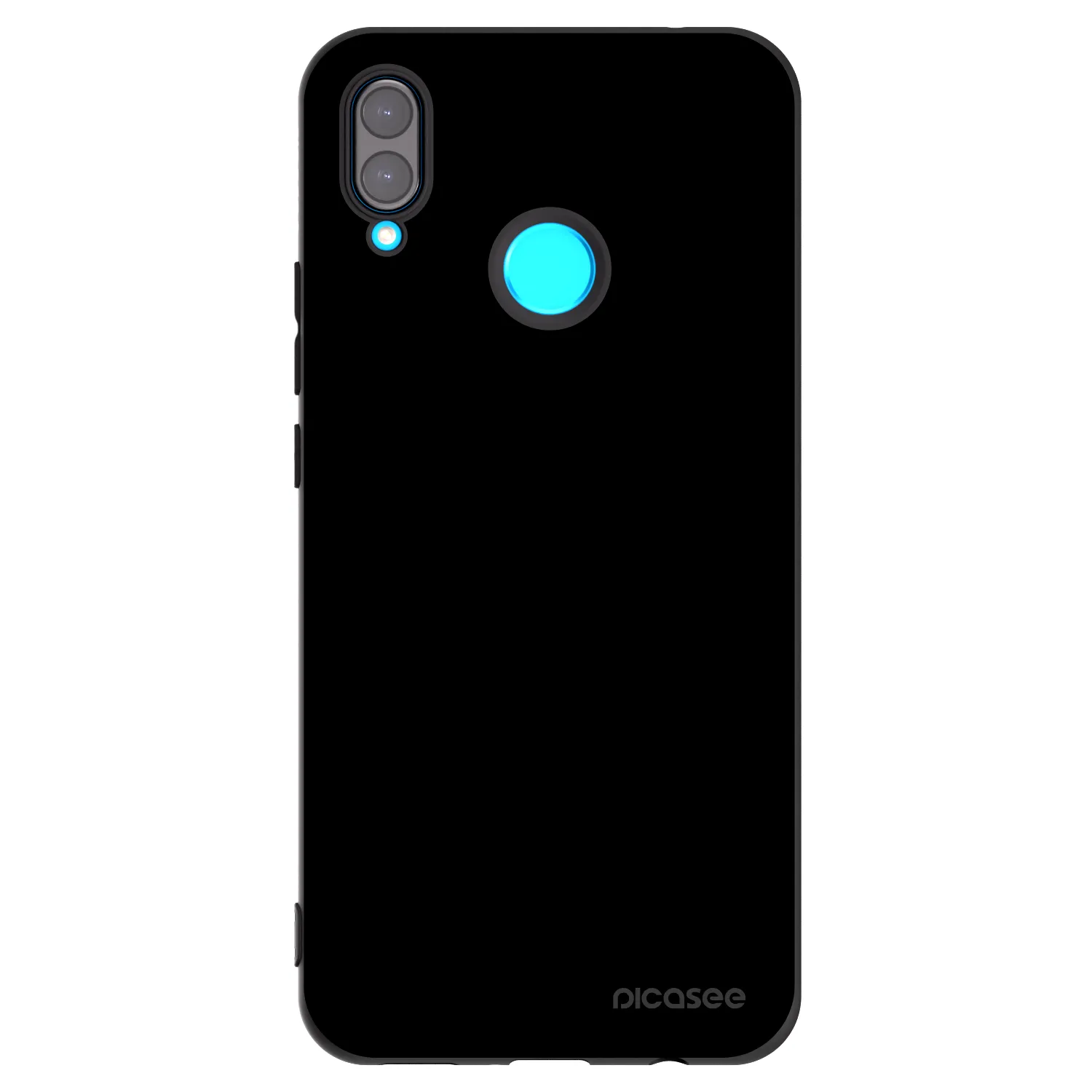 Picasee Μαύρη θήκη σιλικόνης για Huawei Nova 3 - Black Bliss