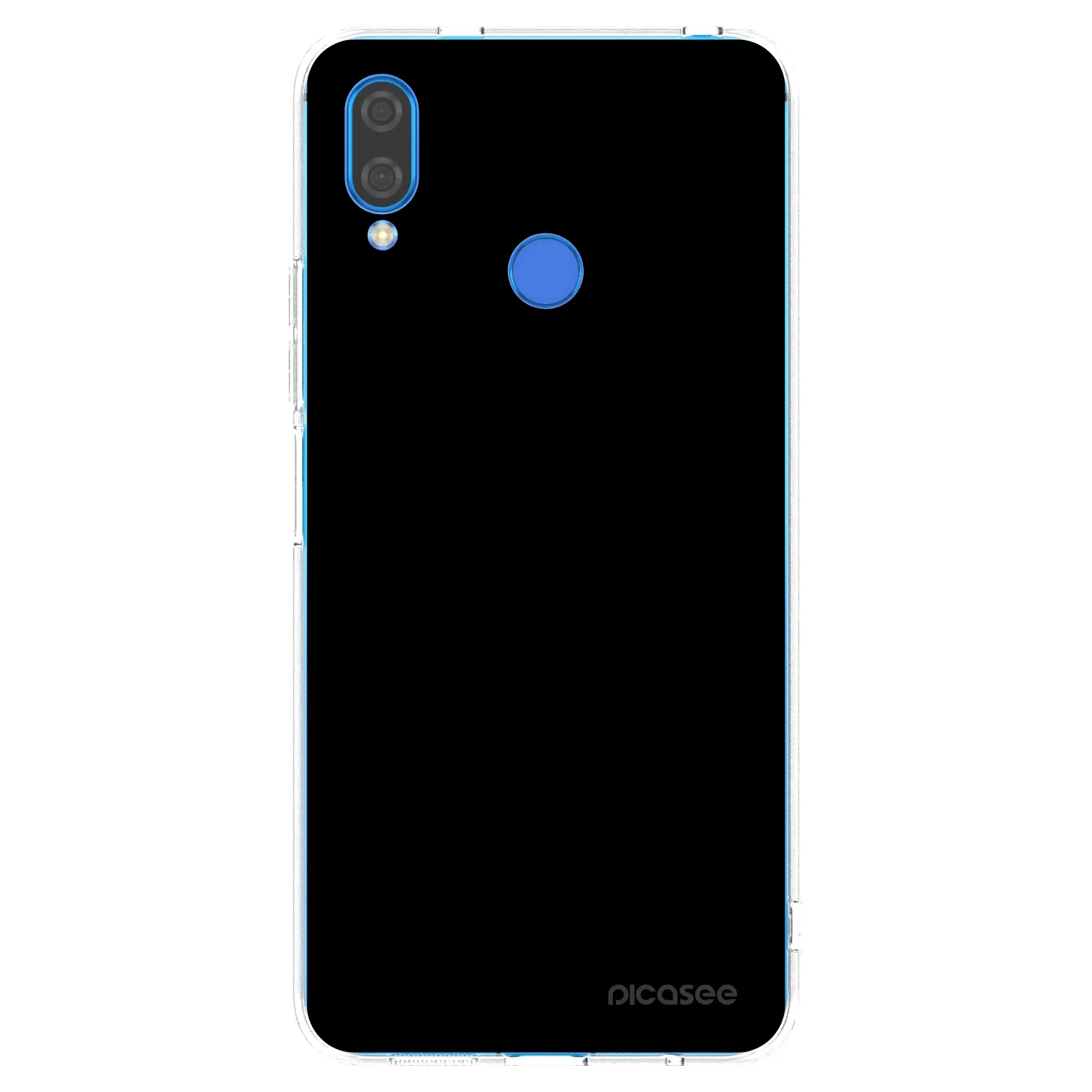 Picasee διαφανής θήκη σιλικόνης Huawei Nova 3i - Black Bliss