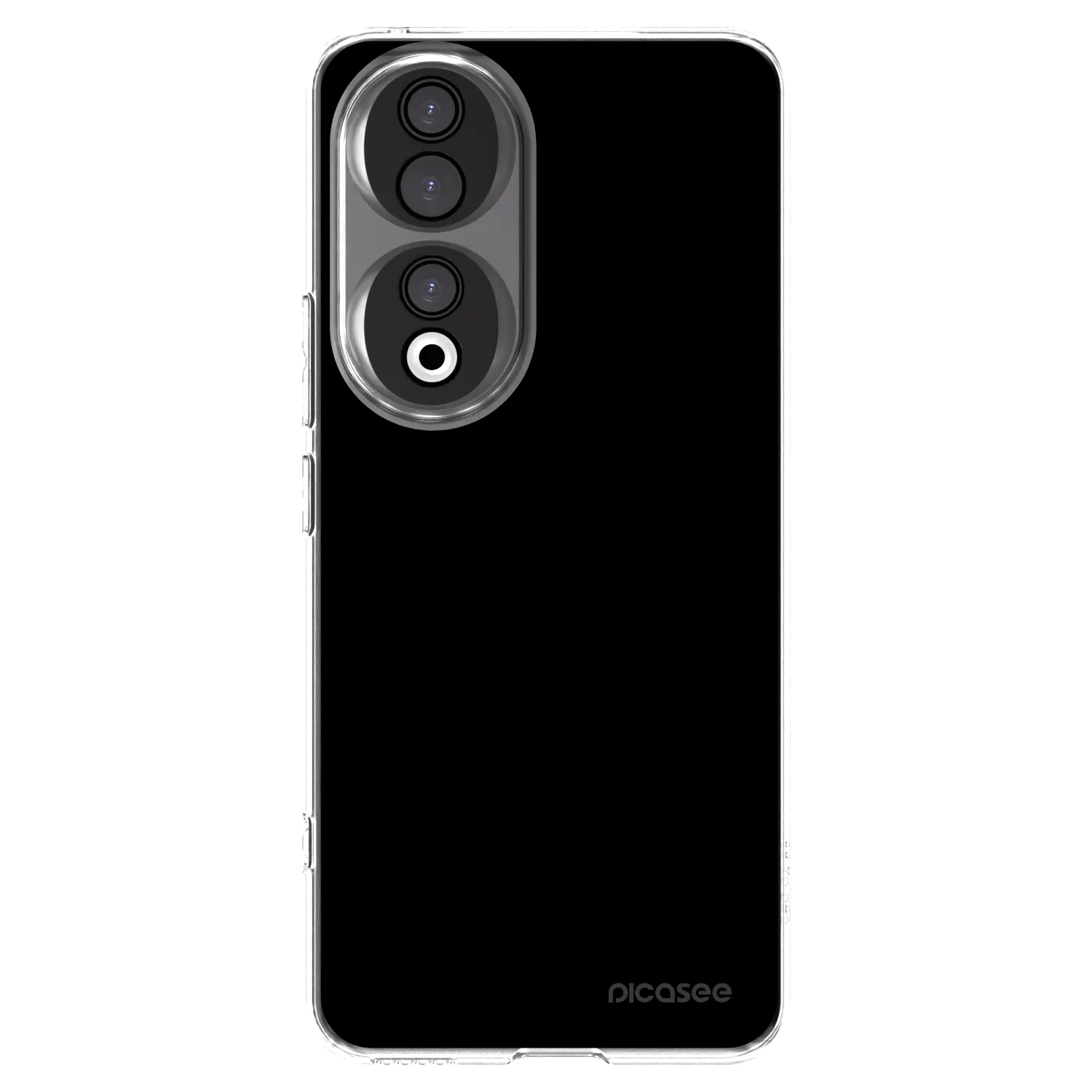 Picasee διαφανής θήκη σιλικόνης Honor 90 5G - Black Bliss