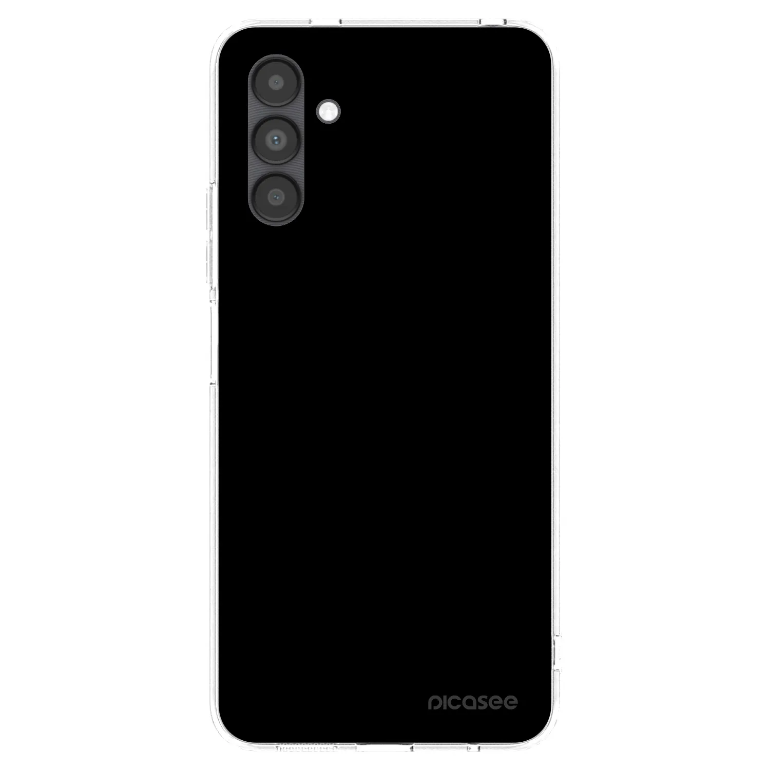 Picasee διαφανής θήκη σιλικόνης Samsung Galaxy A04s A047F - Black Bliss