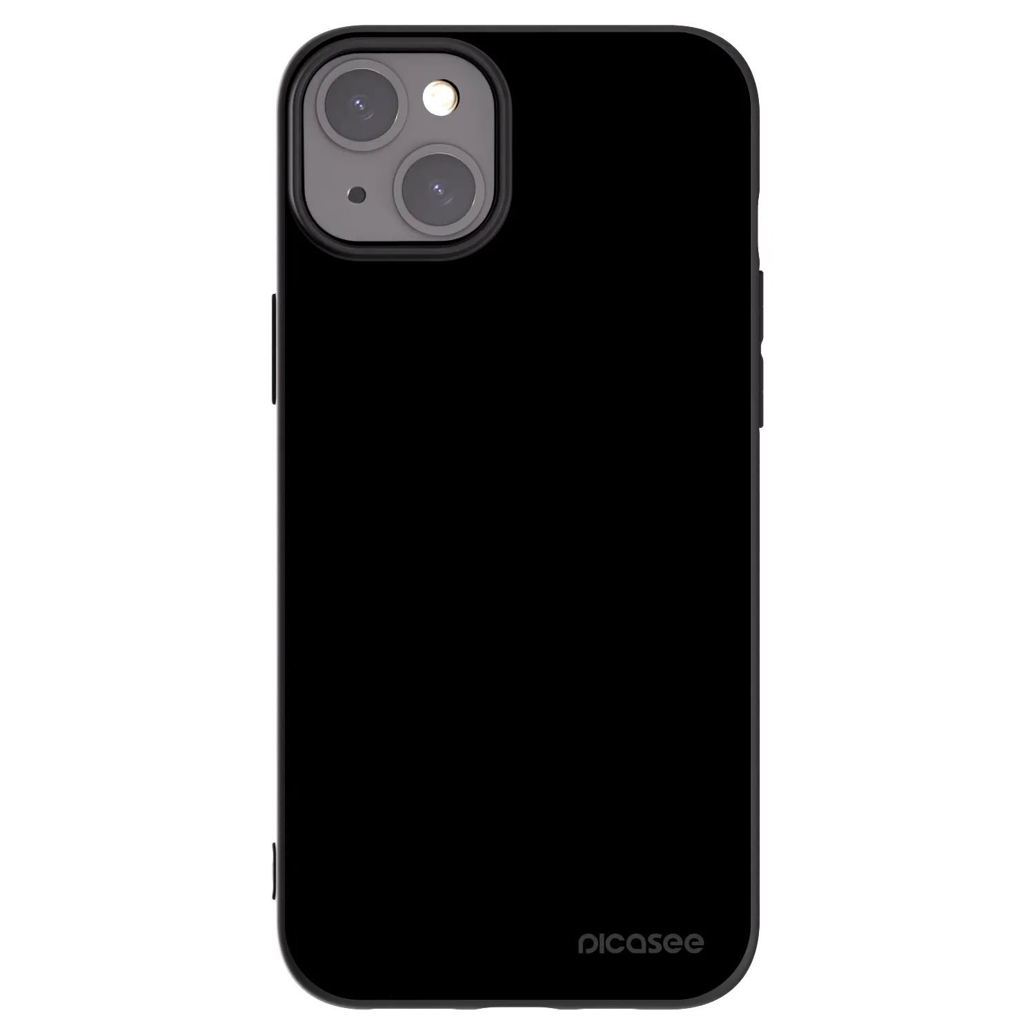 Picasee Μαύρη θήκη σιλικόνης για Apple iPhone 15 Plus - Black Bliss