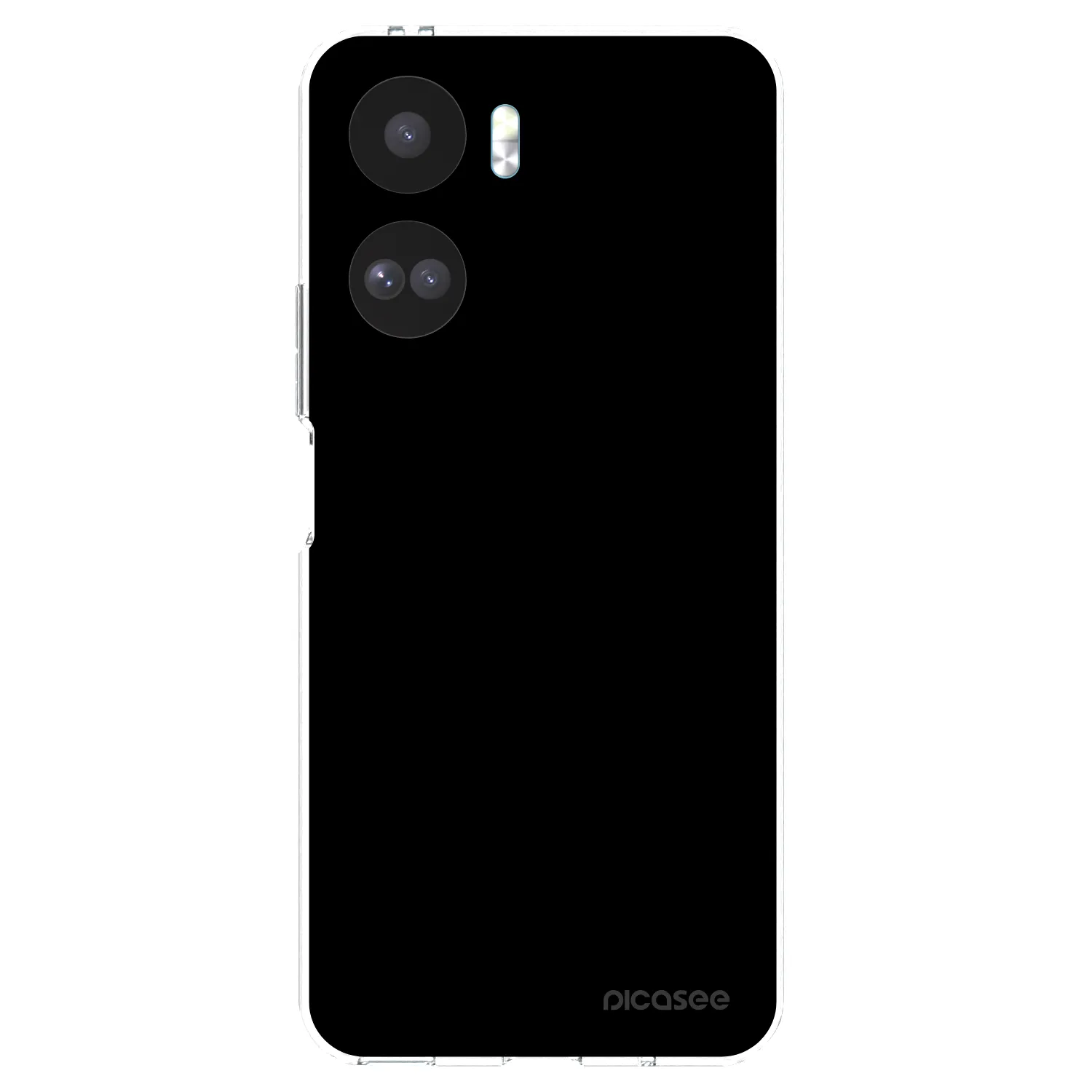 Picasee διαφανής θήκη σιλικόνης Honor 90 Lite 5G - Black Bliss