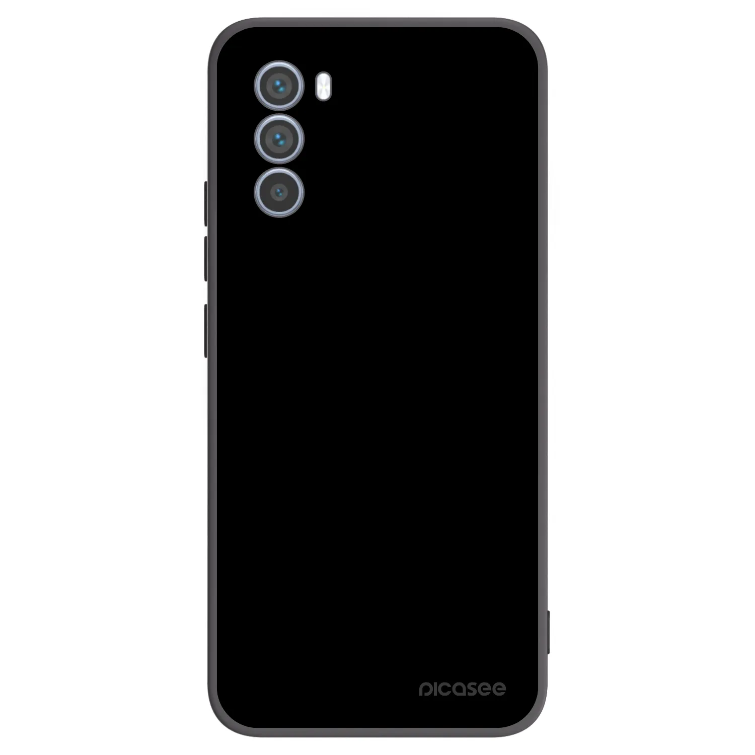 Picasee Μαύρη θήκη σιλικόνης για Motorola Moto G62 - Black Bliss