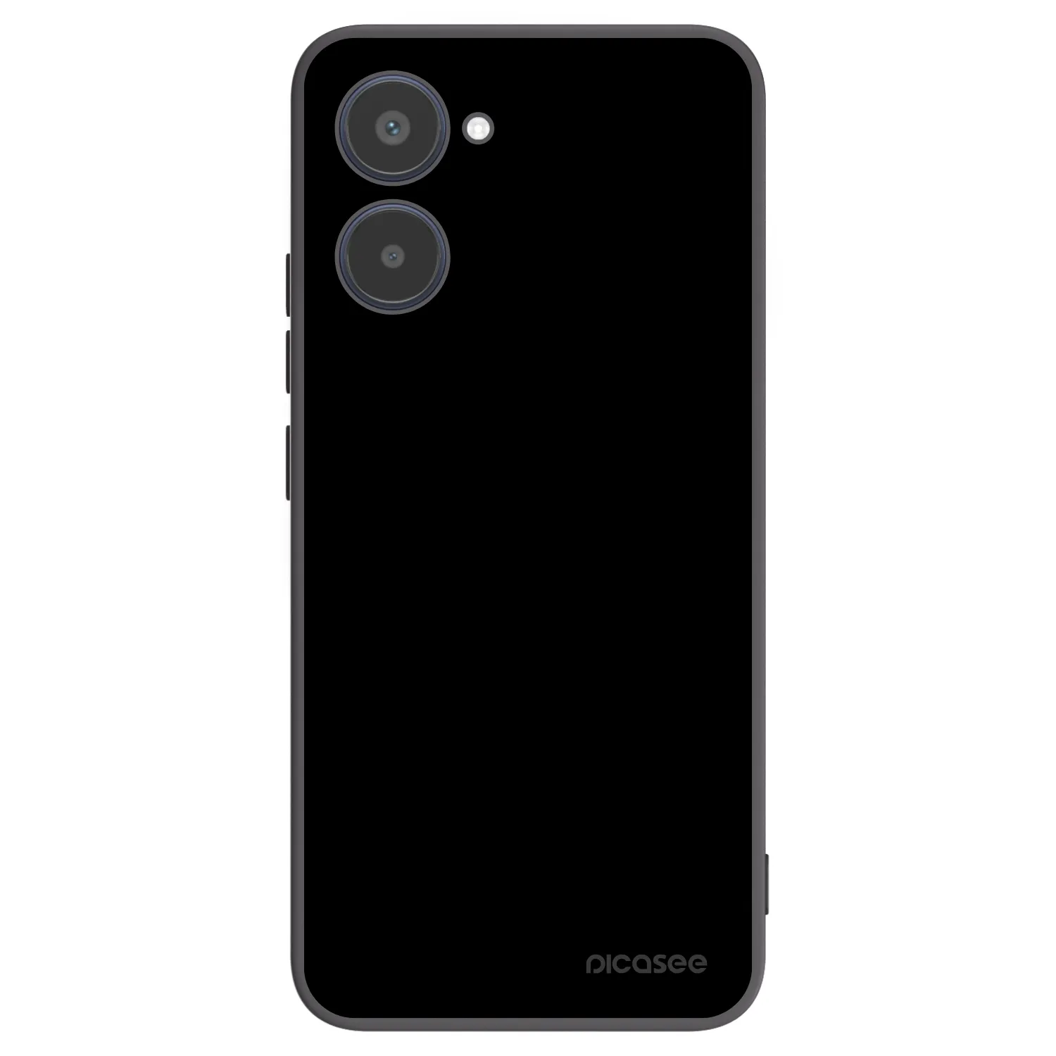 Picasee Μαύρη θήκη σιλικόνης για Realme 10 4G - Black Bliss