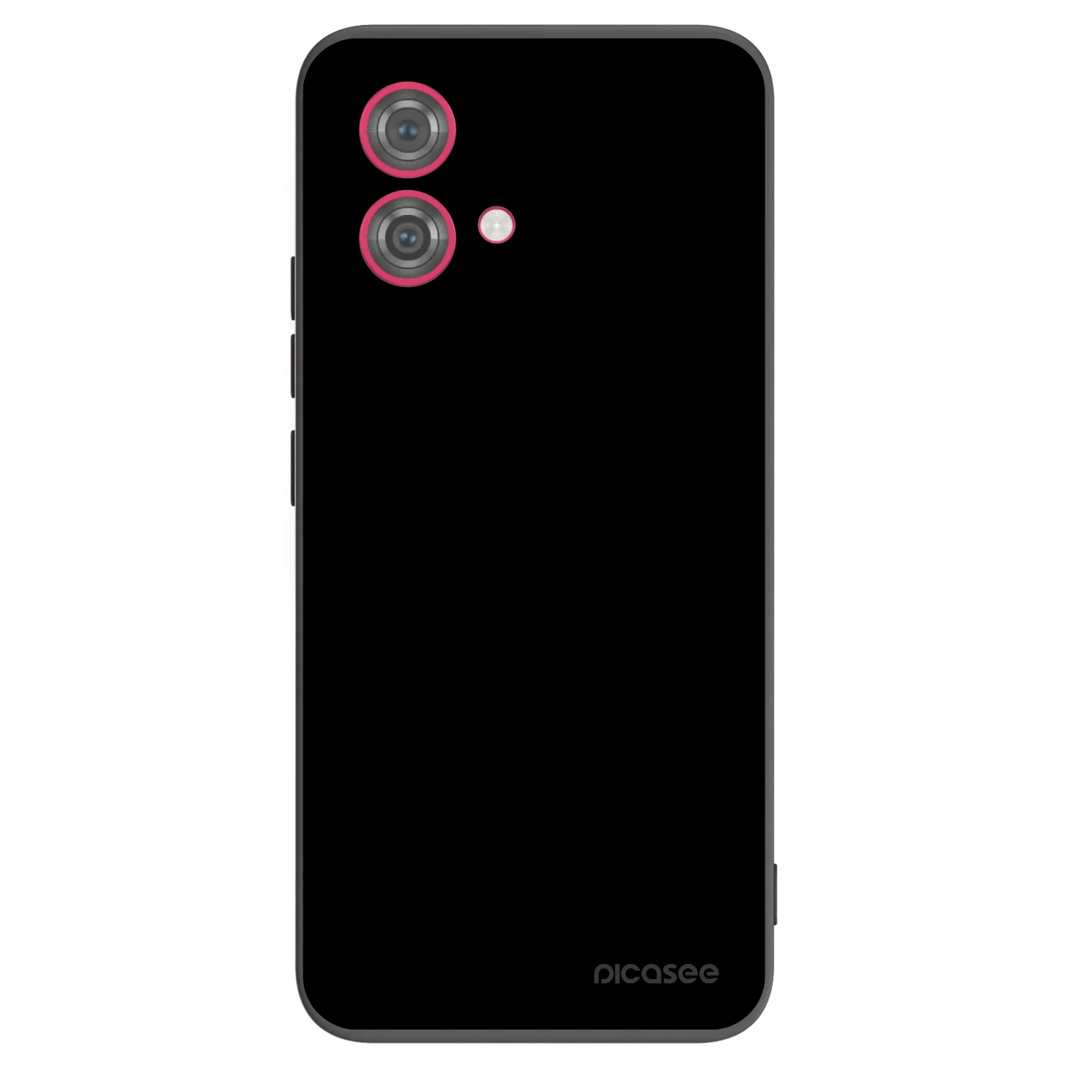 Picasee Μαύρη θήκη σιλικόνης για Motorola Moto G84 5G - Black Bliss