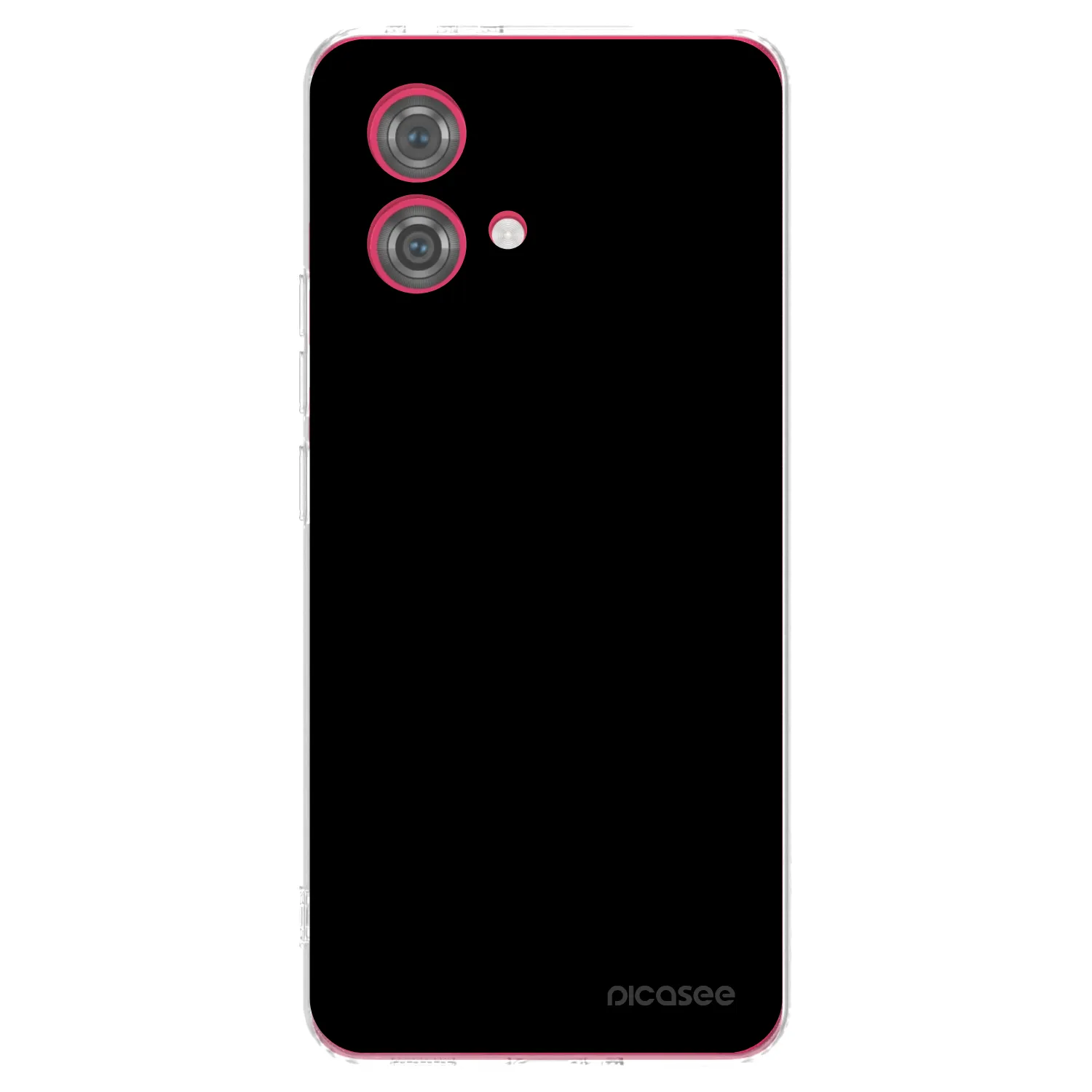 Picasee διαφανής θήκη σιλικόνης Motorola Moto G84 5G - Black Bliss