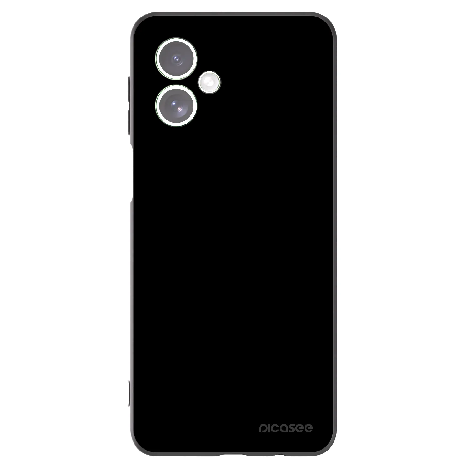 Picasee Μαύρη θήκη σιλικόνης για Motorola Moto G54 5G - Black Bliss