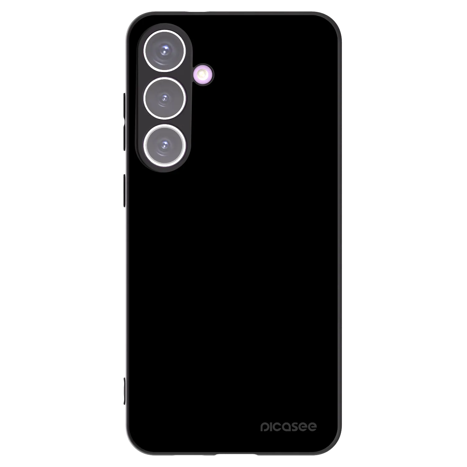 Picasee Μαύρη θήκη σιλικόνης για Samsung Galaxy S24+ S926B 5G - Black Bliss