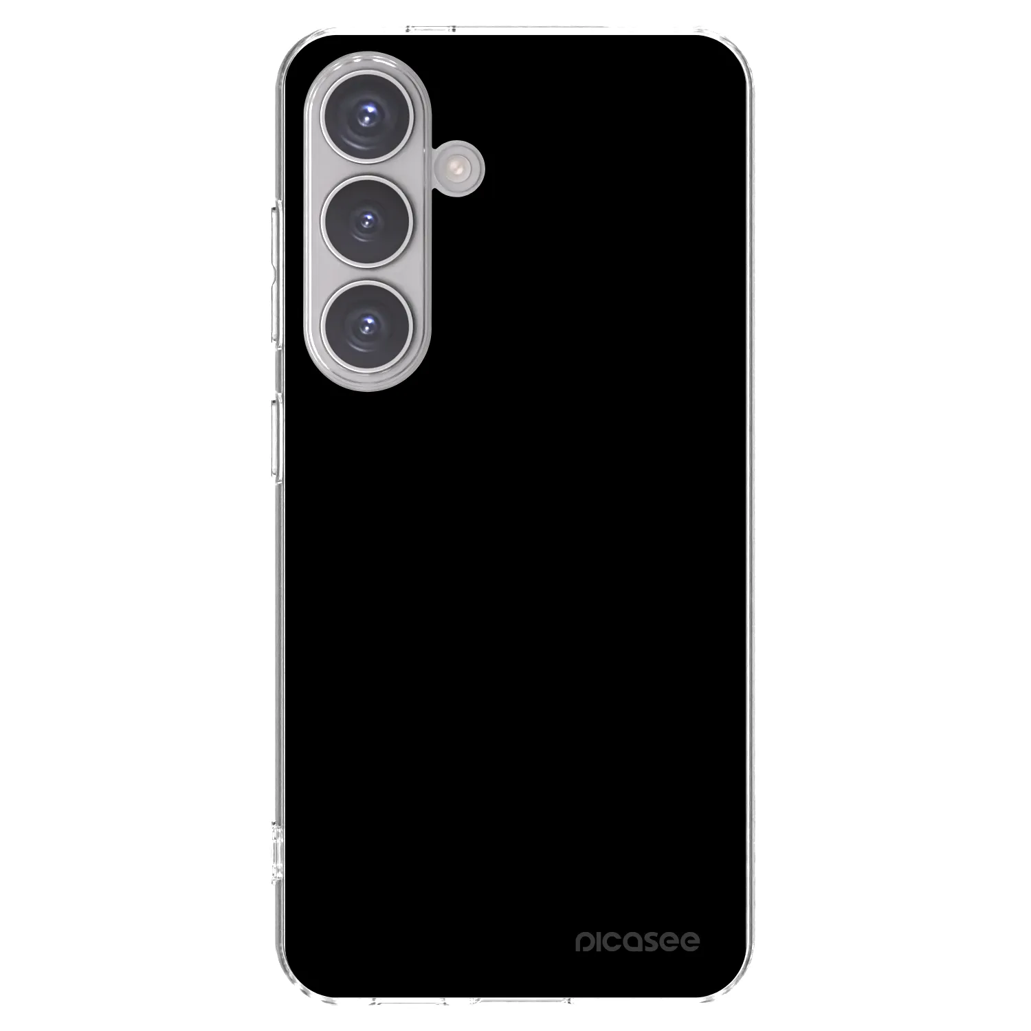 Picasee διαφανής θήκη σιλικόνης Samsung Galaxy S24 S921B 5G - Black Bliss