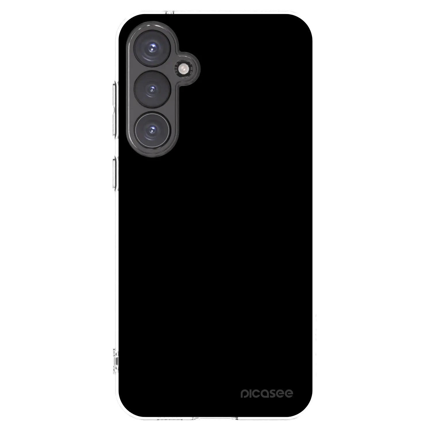 Picasee διαφανής θήκη σιλικόνης Samsung Galaxy S23 FE S711B - Black Bliss