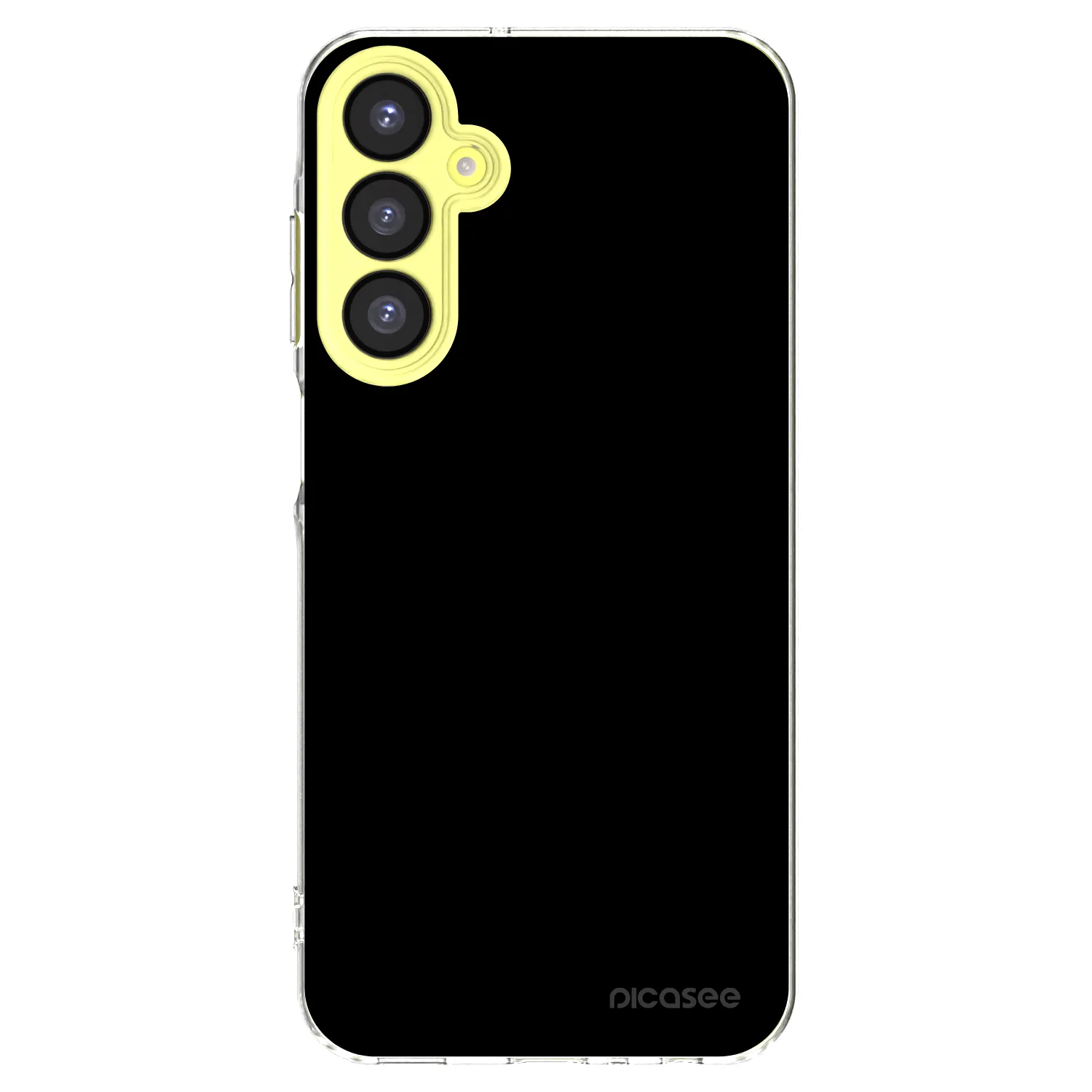 Picasee διαφανής θήκη σιλικόνης Samsung Galaxy A25 A256B 5G - Black Bliss