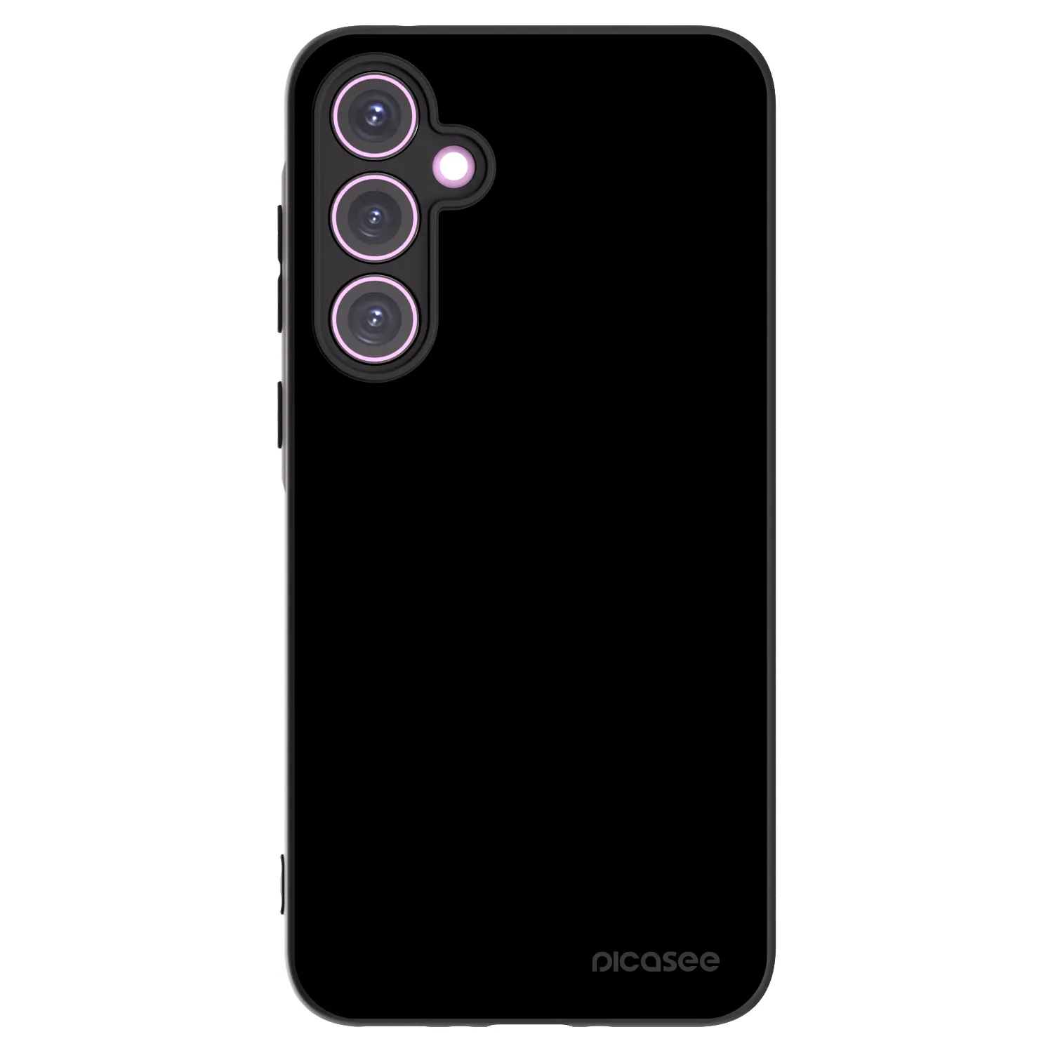 Picasee Μαύρη θήκη σιλικόνης για Samsung Galaxy A35 5G A356B - Black Bliss
