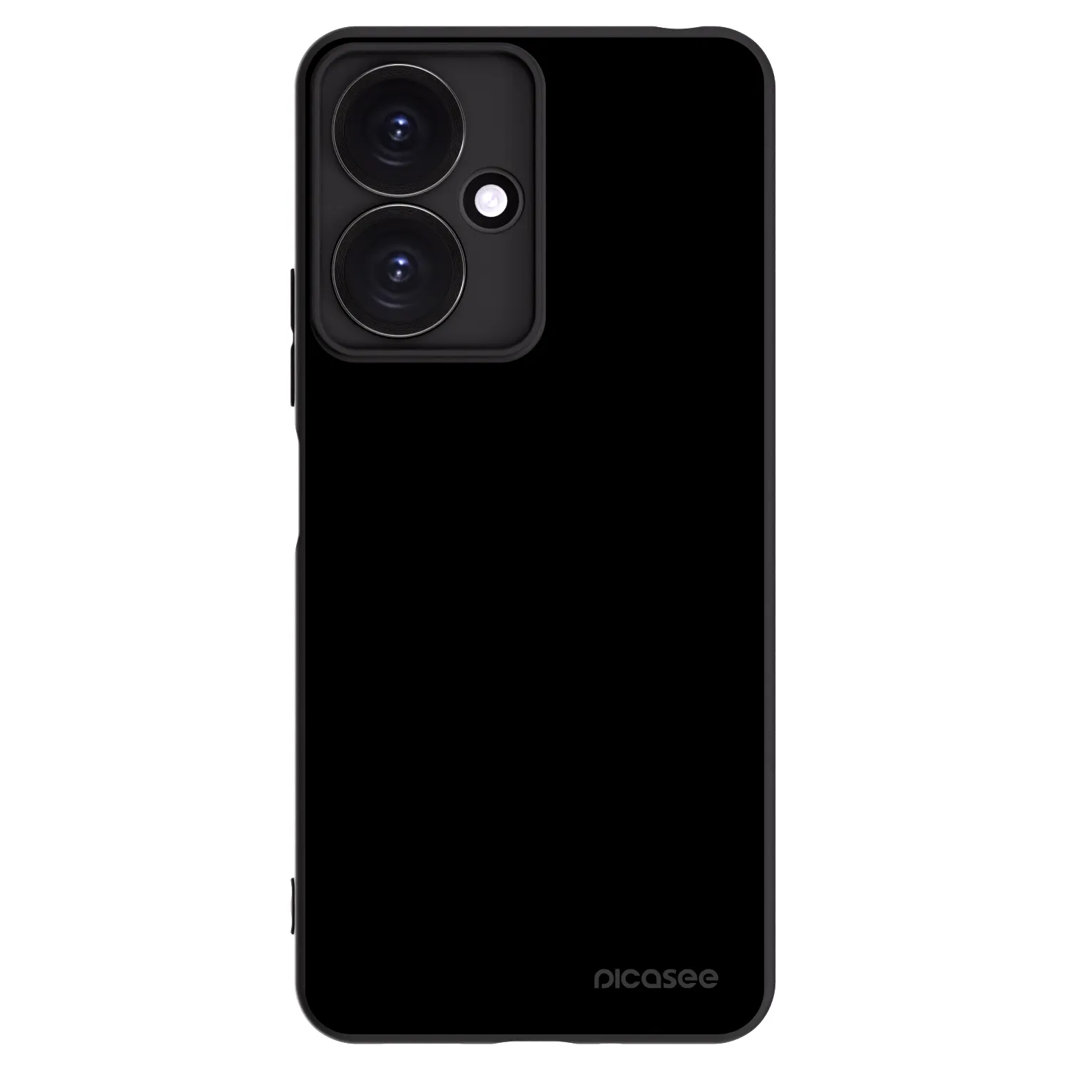 Picasee Μαύρη θήκη σιλικόνης για Xiaomi Redmi 13C 5G - Black Bliss