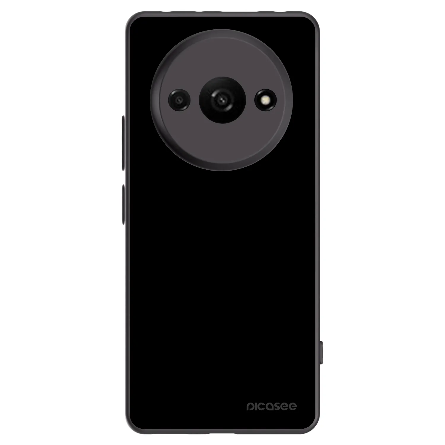 Picasee Μαύρη θήκη σιλικόνης για Xiaomi Redmi A3 - Black Bliss