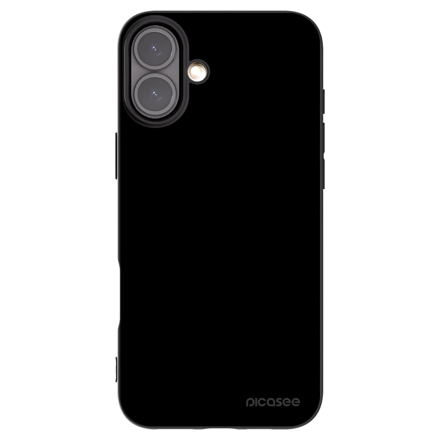 Picasee Μαύρη θήκη σιλικόνης για Apple iPhone 16 Plus - Black Bliss