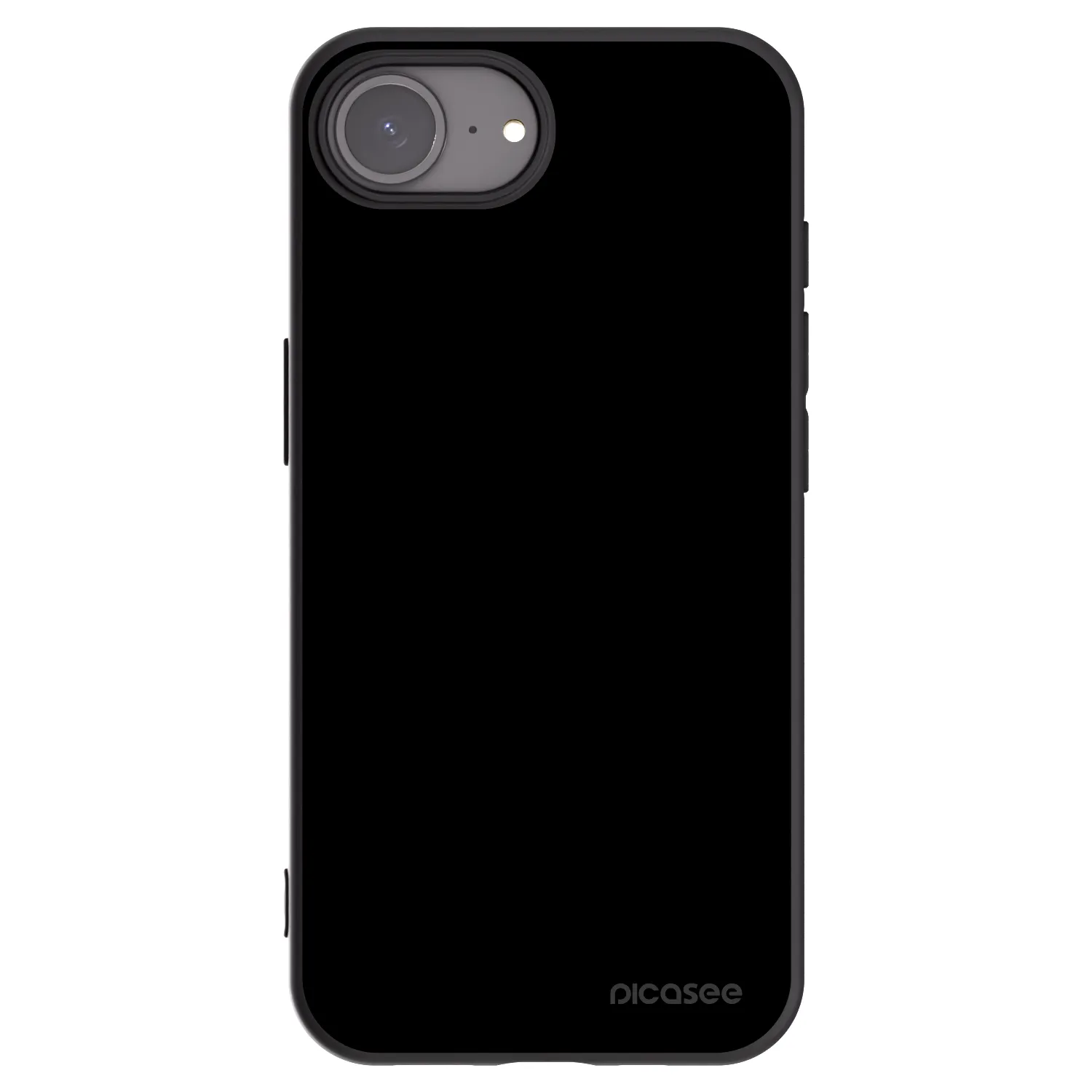Picasee Μαύρη θήκη σιλικόνης για Apple iPhone 16e - Black Bliss