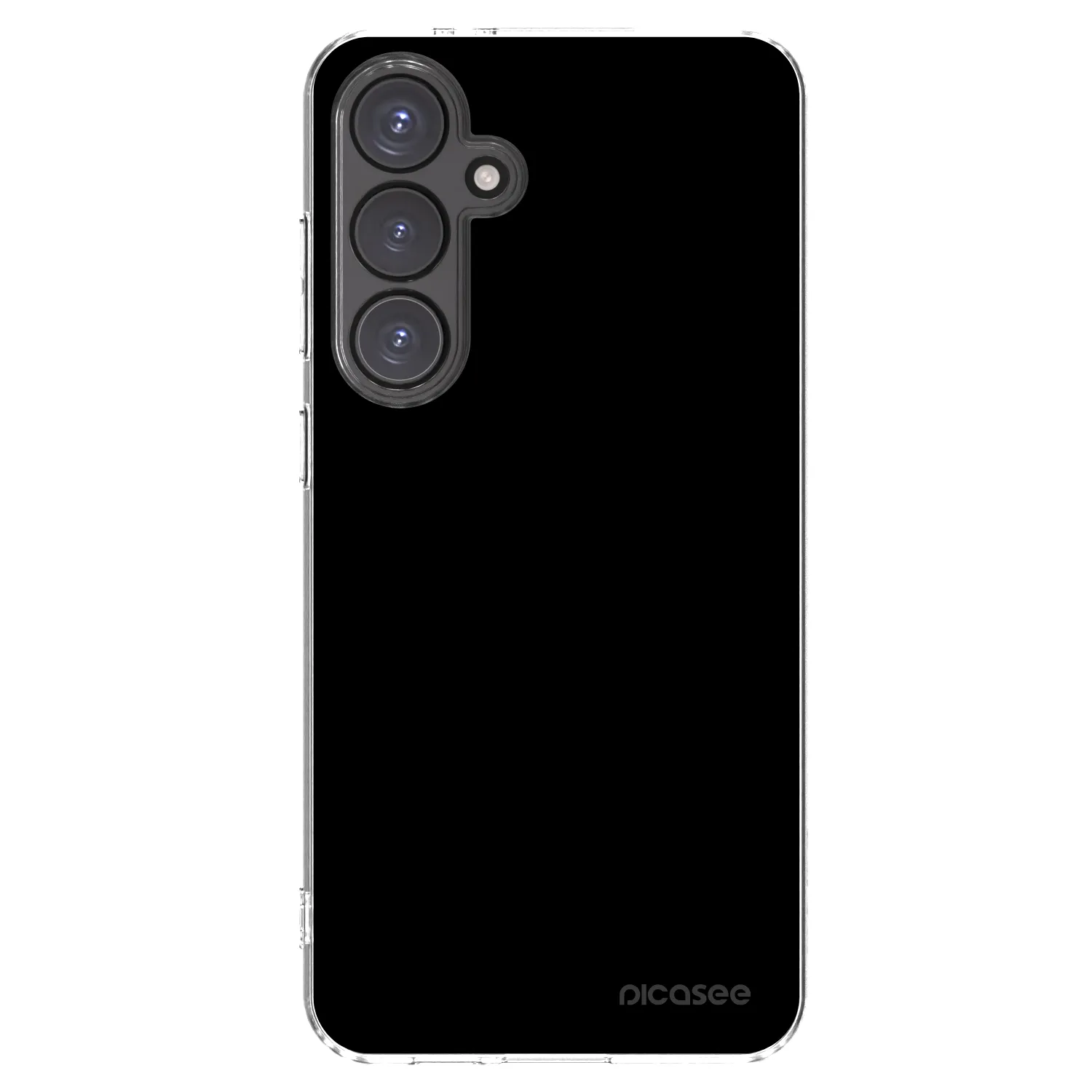 Picasee διαφανής θήκη σιλικόνης Samsung Galaxy S24 FE S721B - Black Bliss