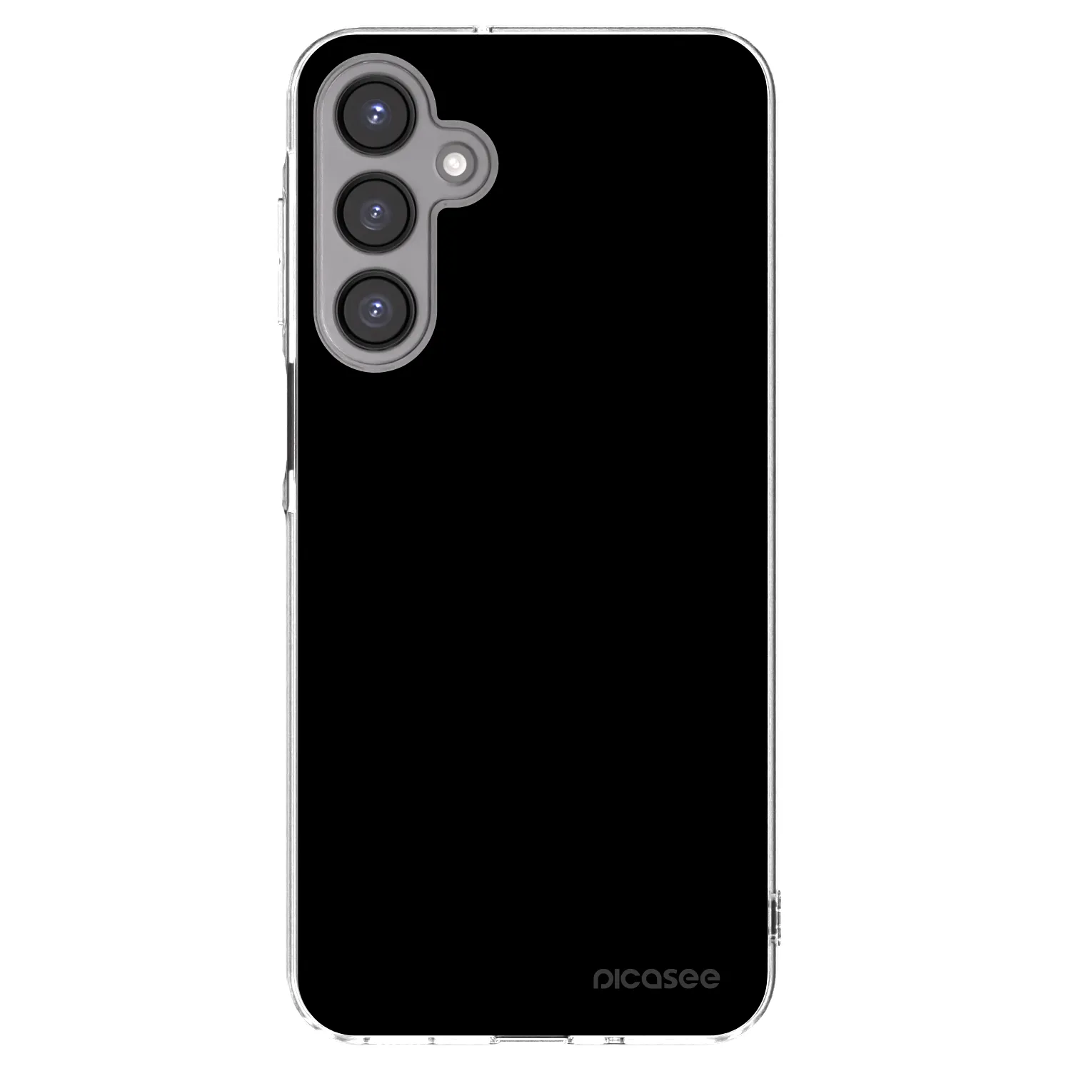 Picasee διαφανής θήκη σιλικόνης Samsung Galaxy A16 5G - Black Bliss