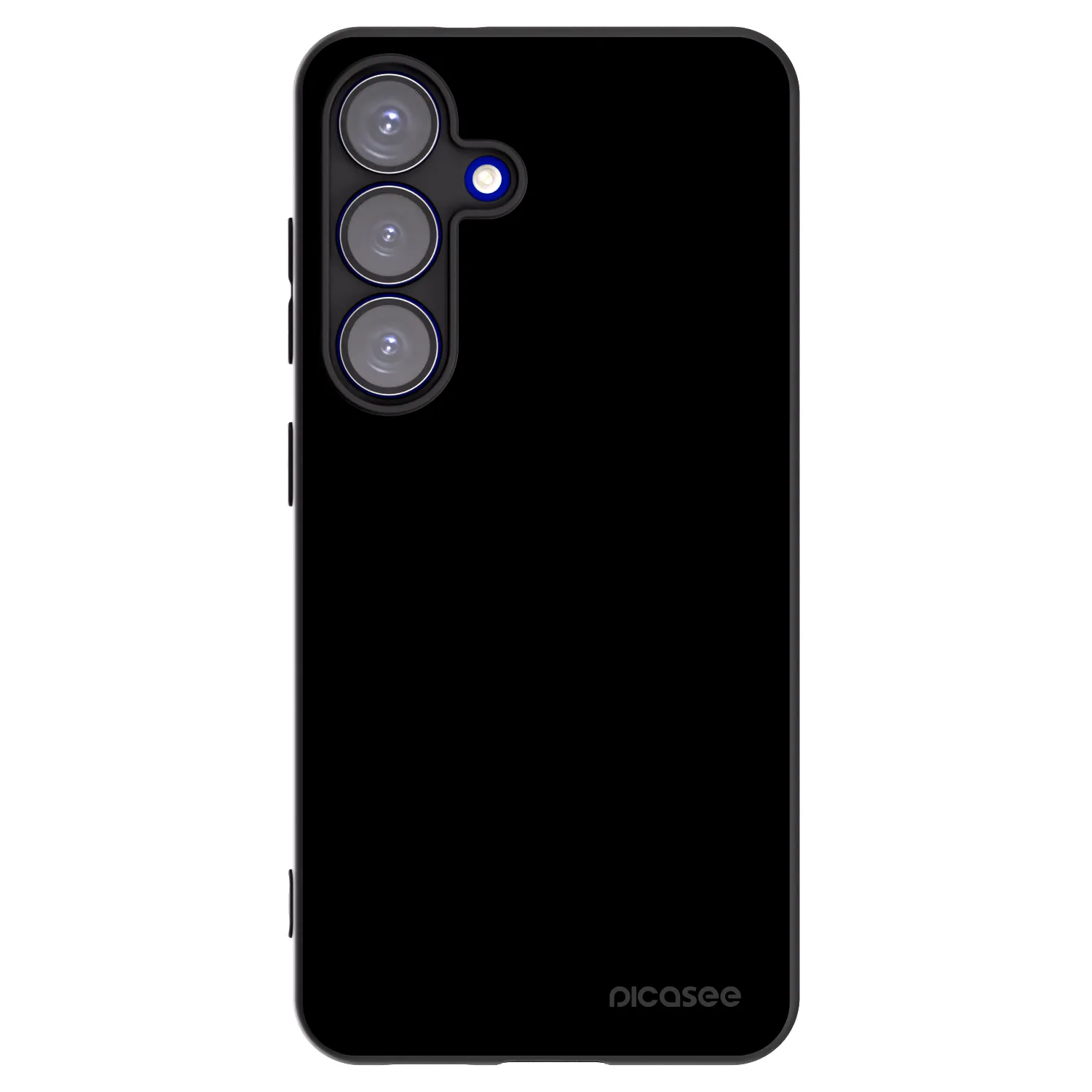 Picasee Μαύρη θήκη σιλικόνης για Samsung Galaxy S25 5G - Black Bliss