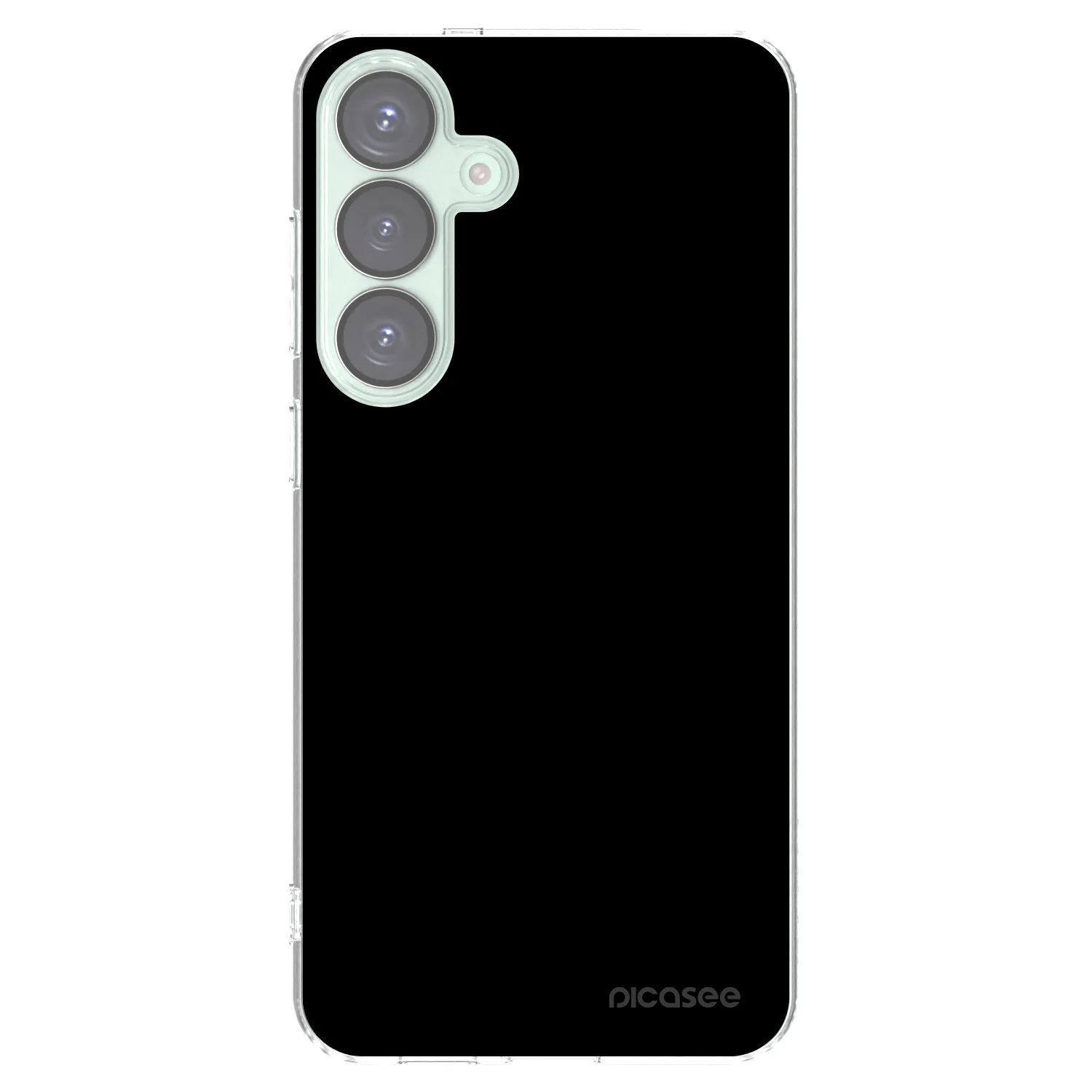 Picasee διαφανής θήκη σιλικόνης Samsung Galaxy S25+ 5G - Black Bliss