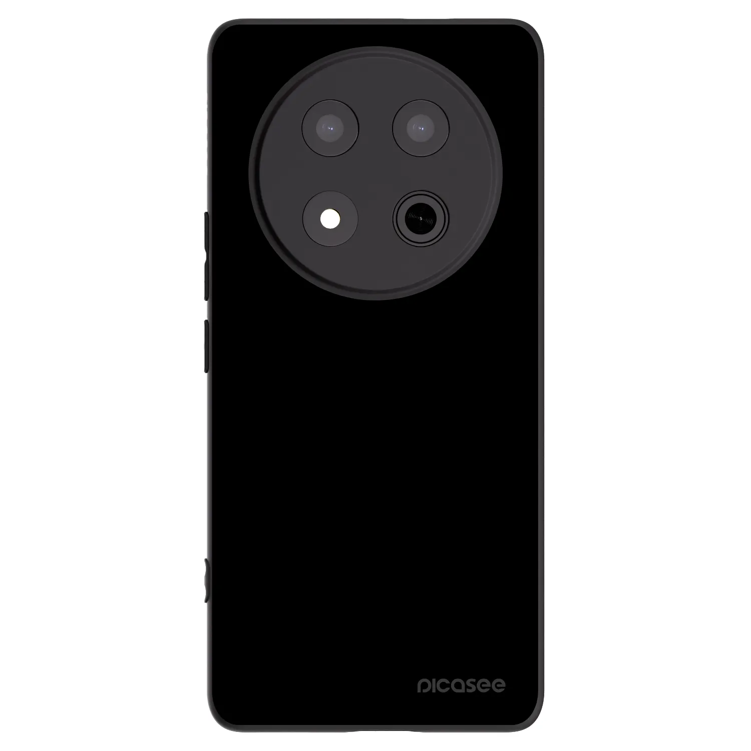 Picasee Μαύρη θήκη σιλικόνης για Honor Magic7 Lite 5G - Black Bliss
