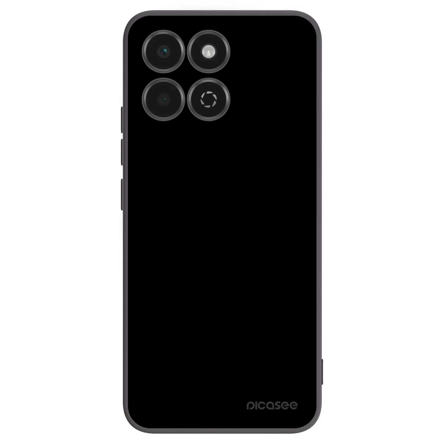 Picasee Μαύρη θήκη σιλικόνης για Honor 200 Smart 5G - Black Bliss