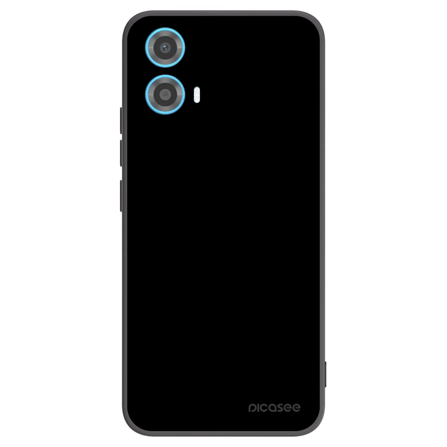 Picasee Μαύρη θήκη σιλικόνης για Motorola Moto G34 5G - Black Bliss