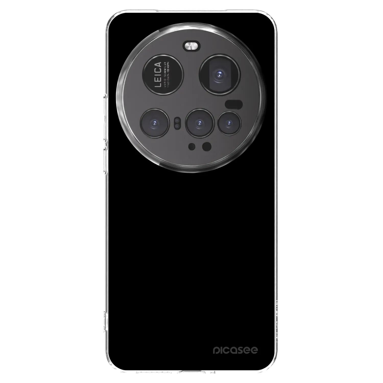 Picasee διαφανής θήκη σιλικόνης Xiaomi 15 Ultra - Black Bliss