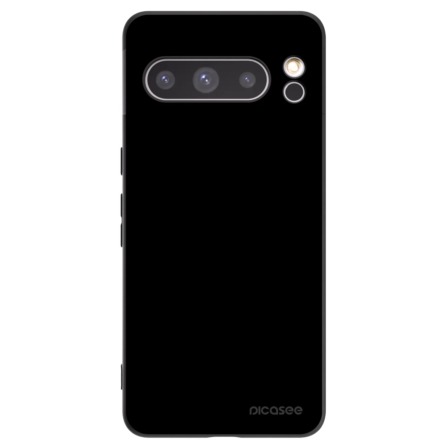 Picasee Μαύρη θήκη σιλικόνης για Google Pixel 8 Pro - Black Bliss