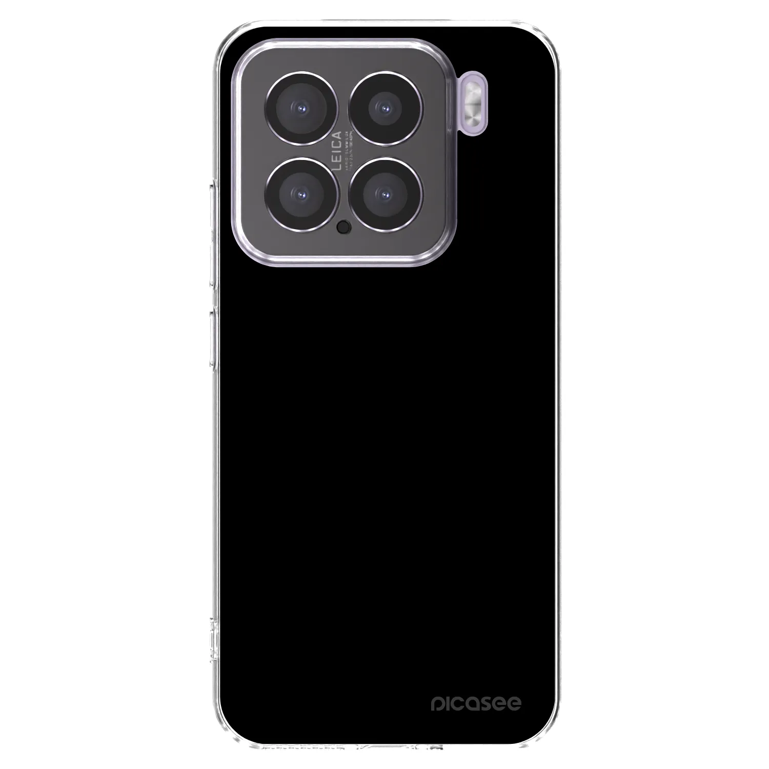 Picasee διαφανής θήκη σιλικόνης Xiaomi 15 - Black Bliss