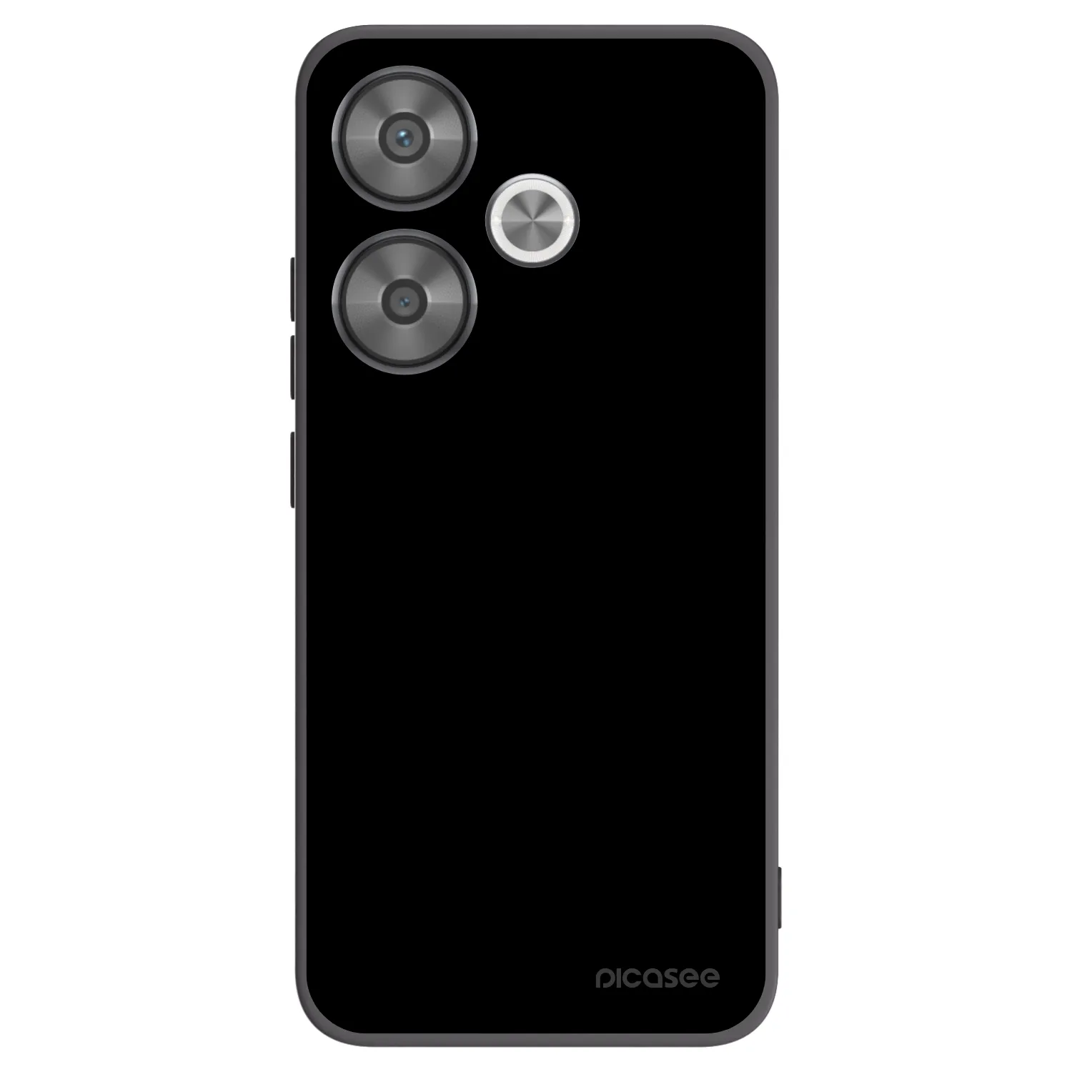 Picasee Μαύρη θήκη σιλικόνης για Xiaomi Poco F6 - Black Bliss