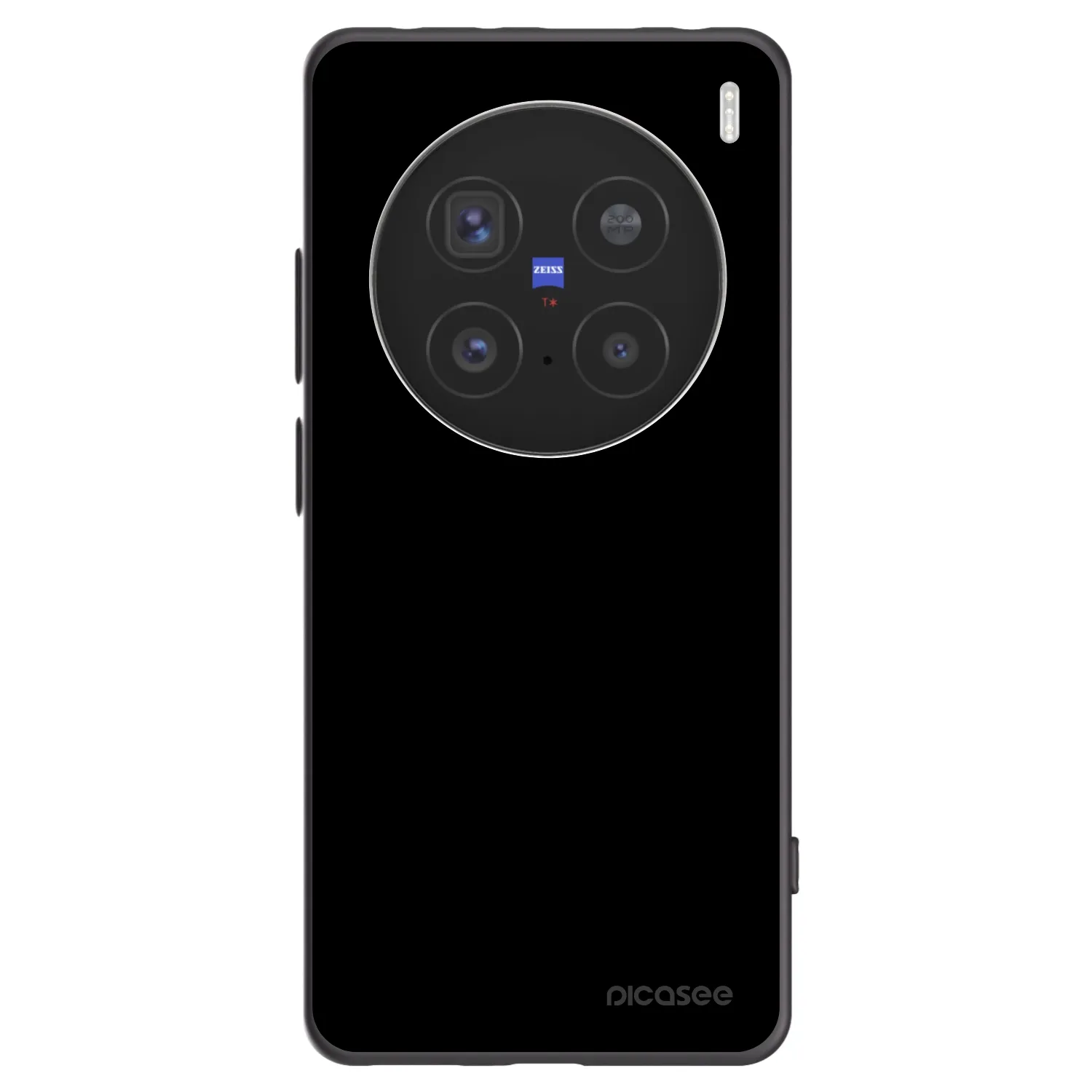 Picasee Μαύρη θήκη σιλικόνης για Vivo X200 Pro - Black Bliss
