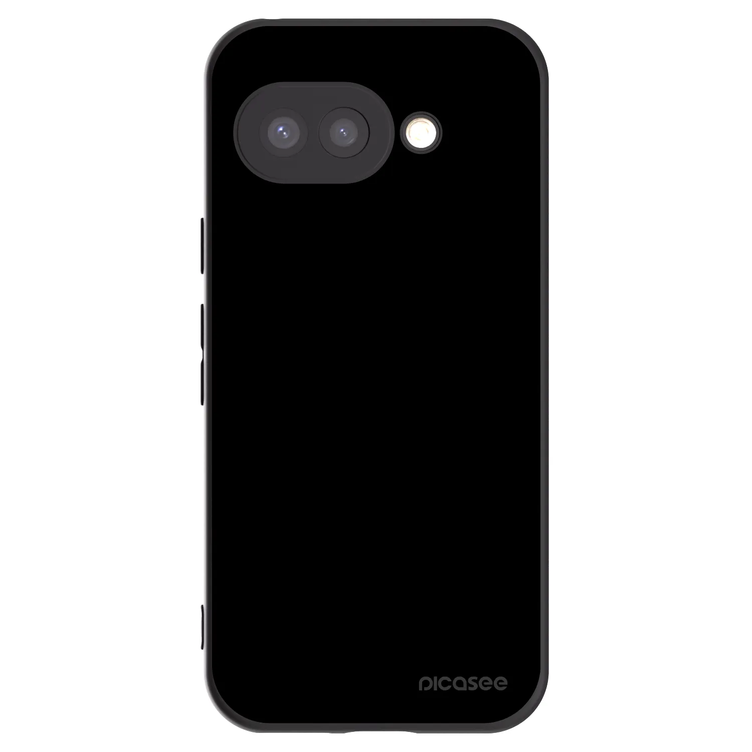 Picasee Μαύρη θήκη σιλικόνης για Google Pixel 9a - Black Bliss