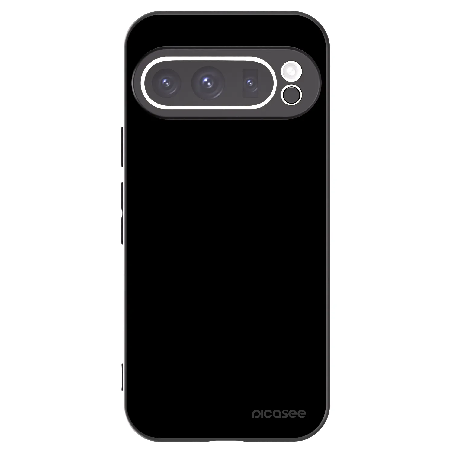 Picasee Μαύρη θήκη σιλικόνης για Google Pixel 9 Pro XL - Black Bliss