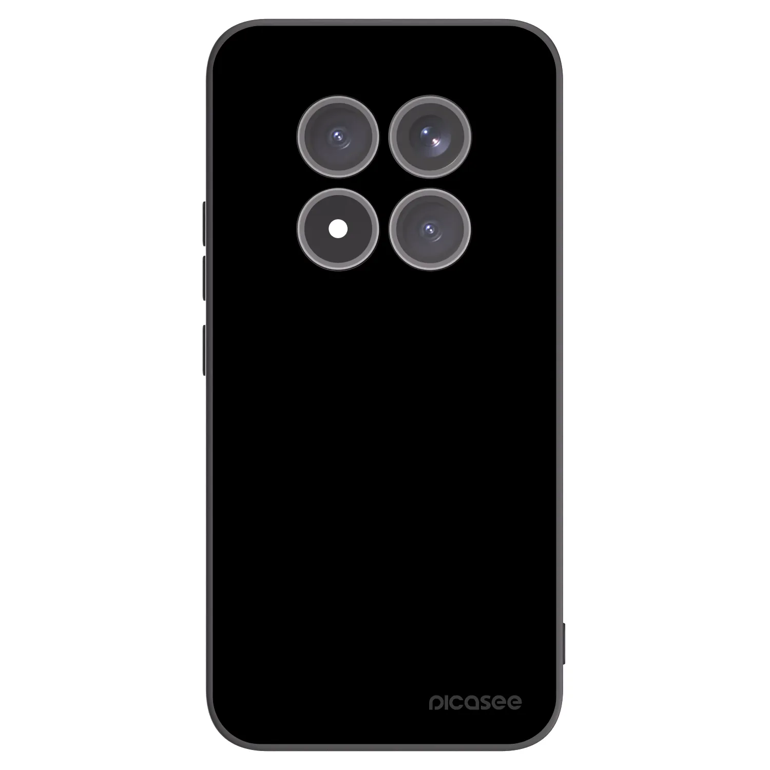 Picasee Μαύρη θήκη σιλικόνης για Xiaomi Redmi Note 15 Pro+ - Black Bliss