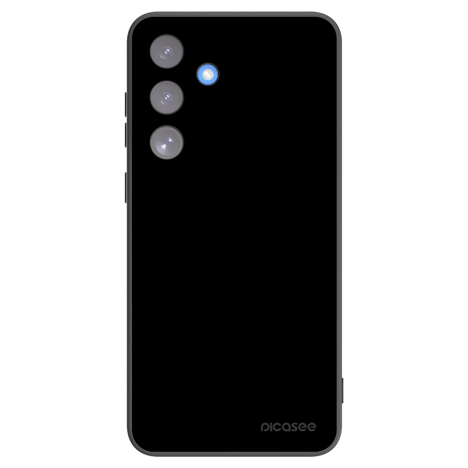 Picasee Μαύρη θήκη σιλικόνης για Samsung Galaxy S25 FE 5G - Black Bliss