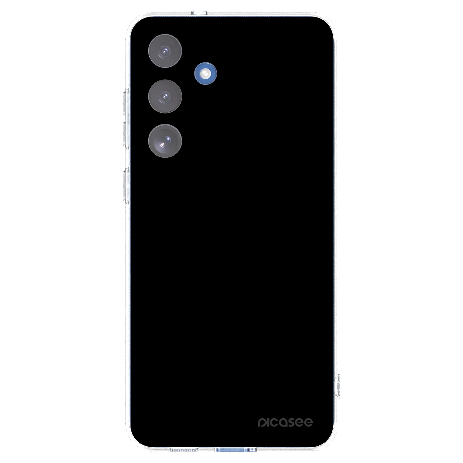 Picasee διαφανής θήκη σιλικόνης Samsung Galaxy S25 FE 5G - Black Bliss