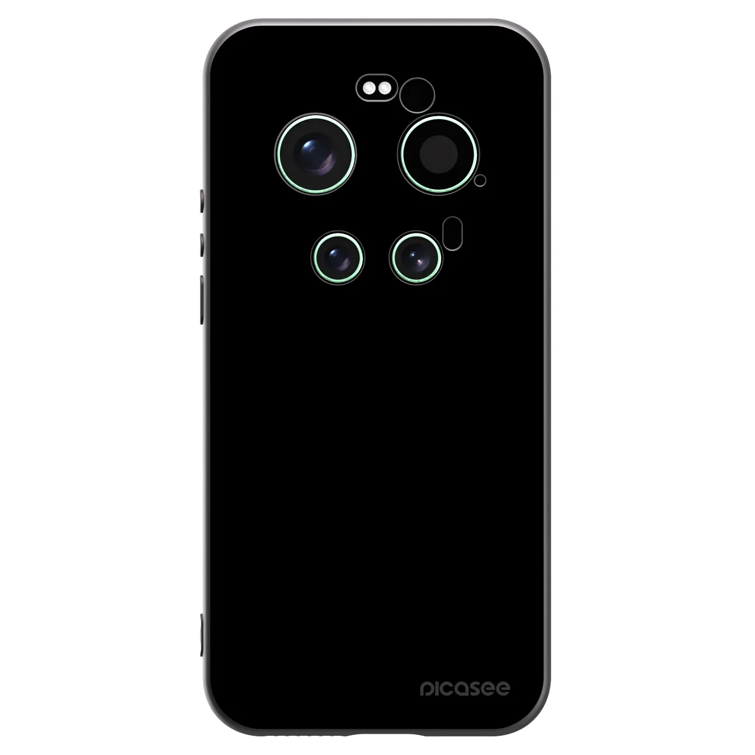 Picasee Μαύρη θήκη σιλικόνης για Xiaomi 17 Ultra - Black Bliss